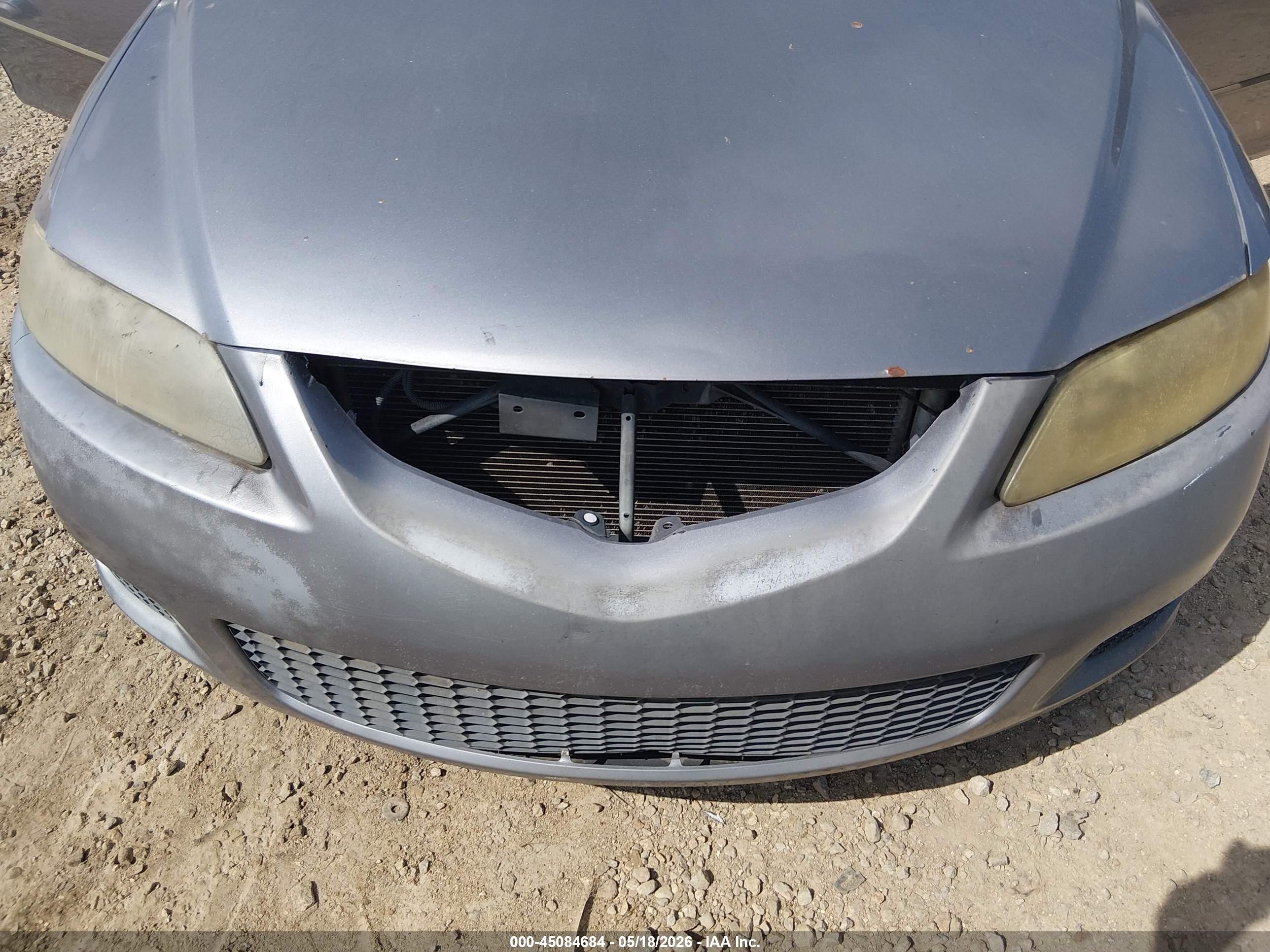 2008 Mazda Mazda6 I Sport Ve Серебряный vin: 1YVHP84C085M07469