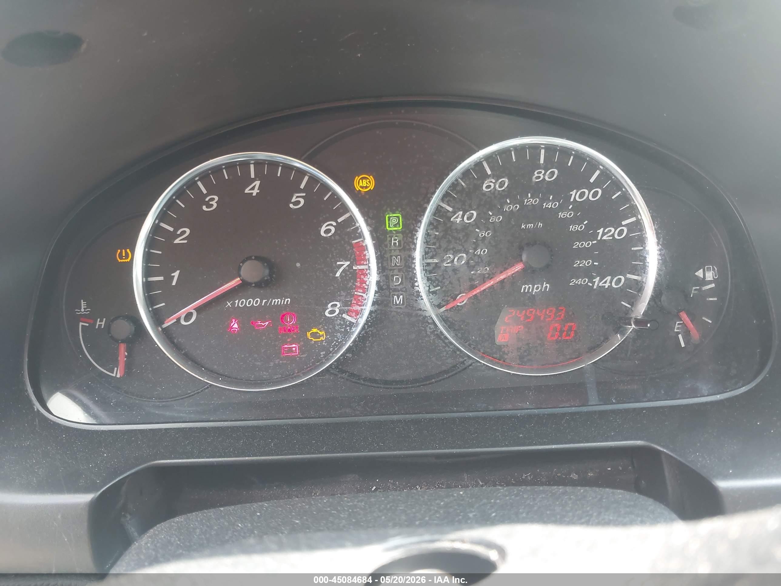 2008 Mazda Mazda6 I Sport Ve Серебряный vin: 1YVHP84C085M07469