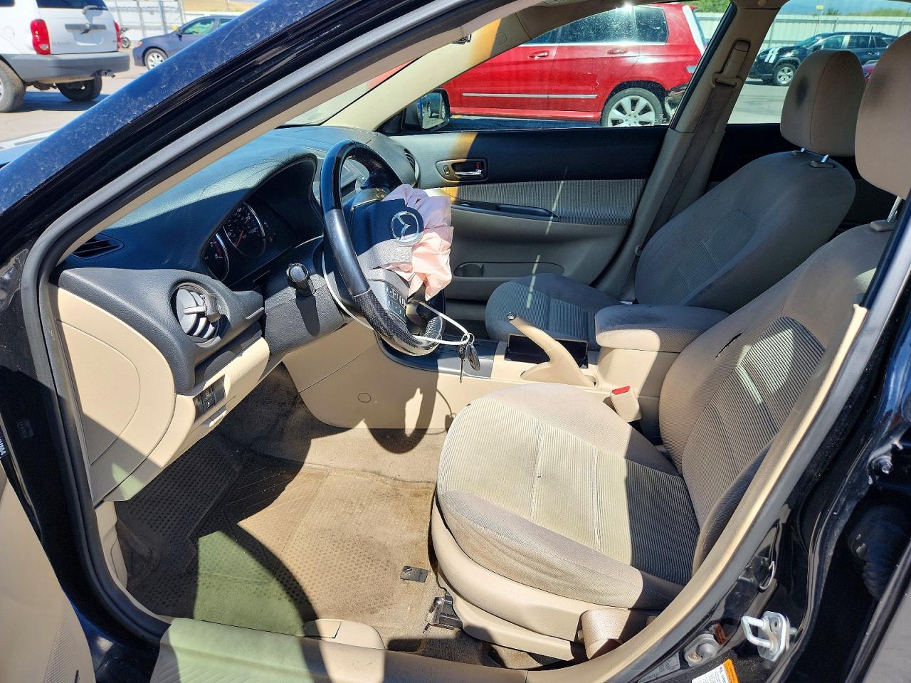2005 Mazda 6 I Black vin: 1YVHP84C155M02048
