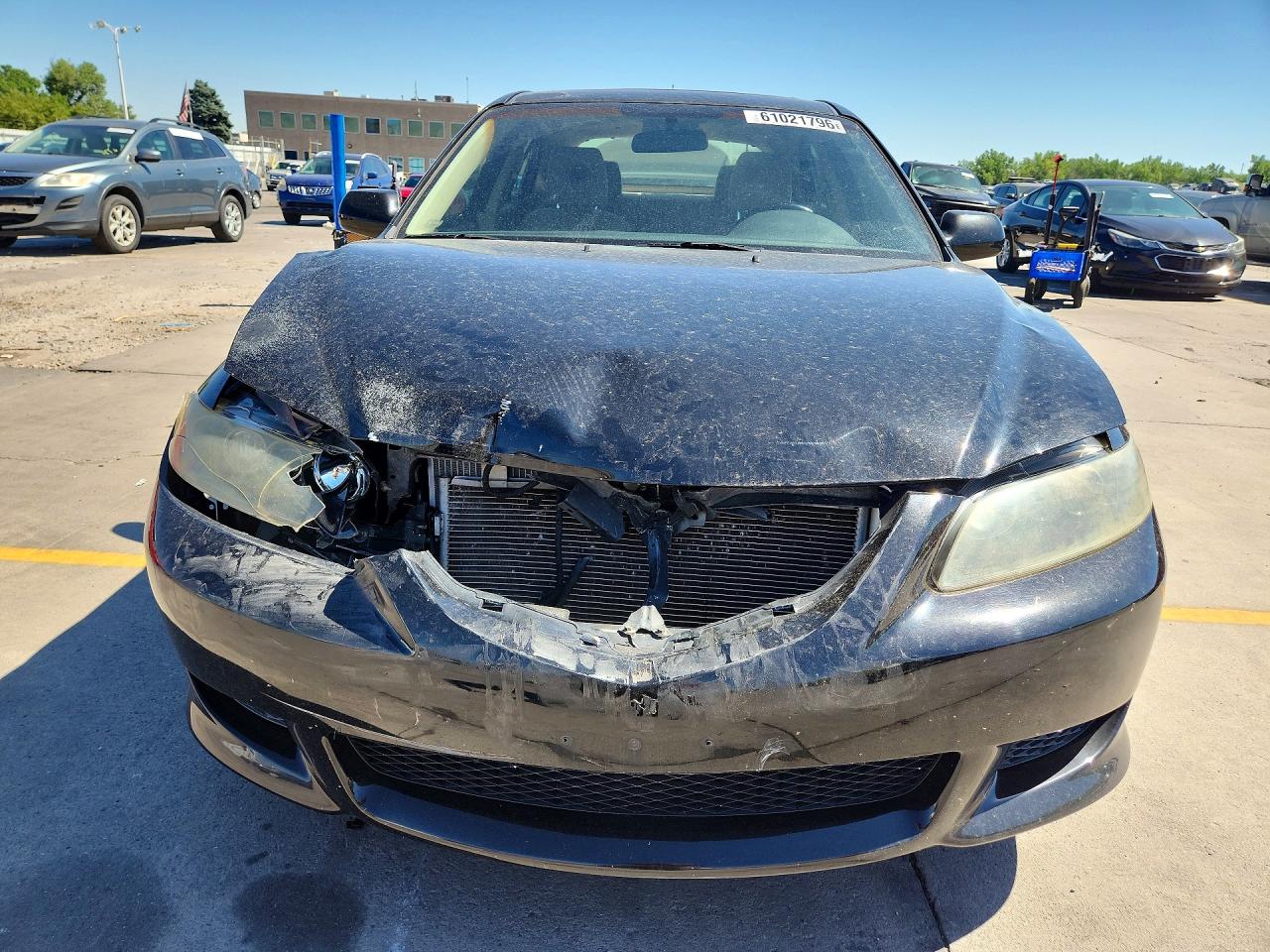 2005 Mazda 6 I Black vin: 1YVHP84C155M02048