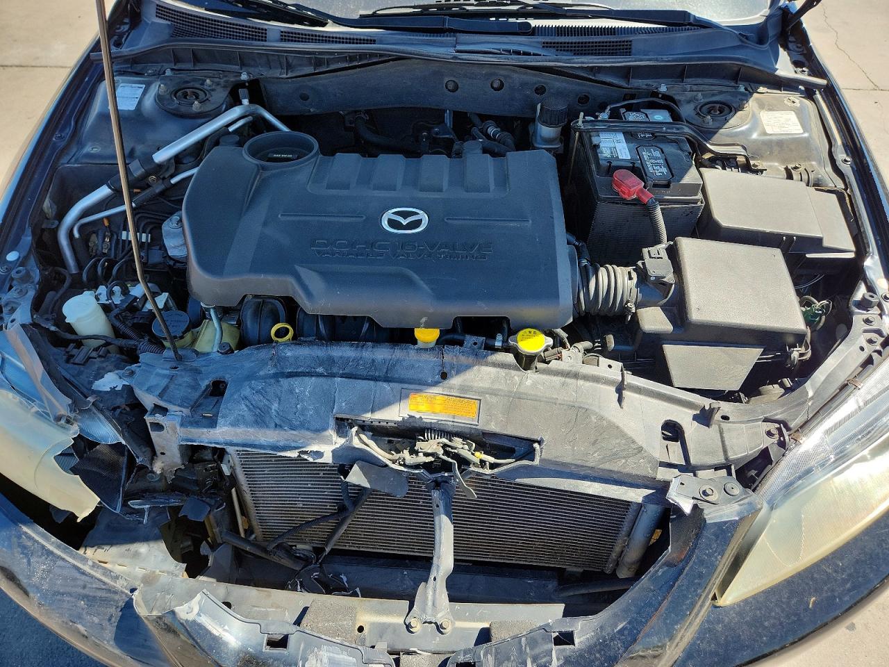2005 Mazda 6 I Black vin: 1YVHP84C155M02048