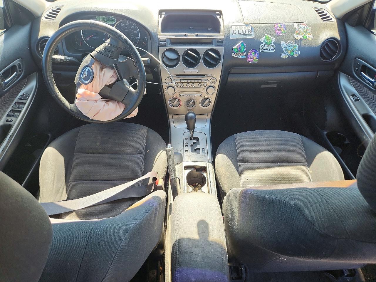 2005 Mazda 6 I Blue vin: 1YVHP84C255M68656