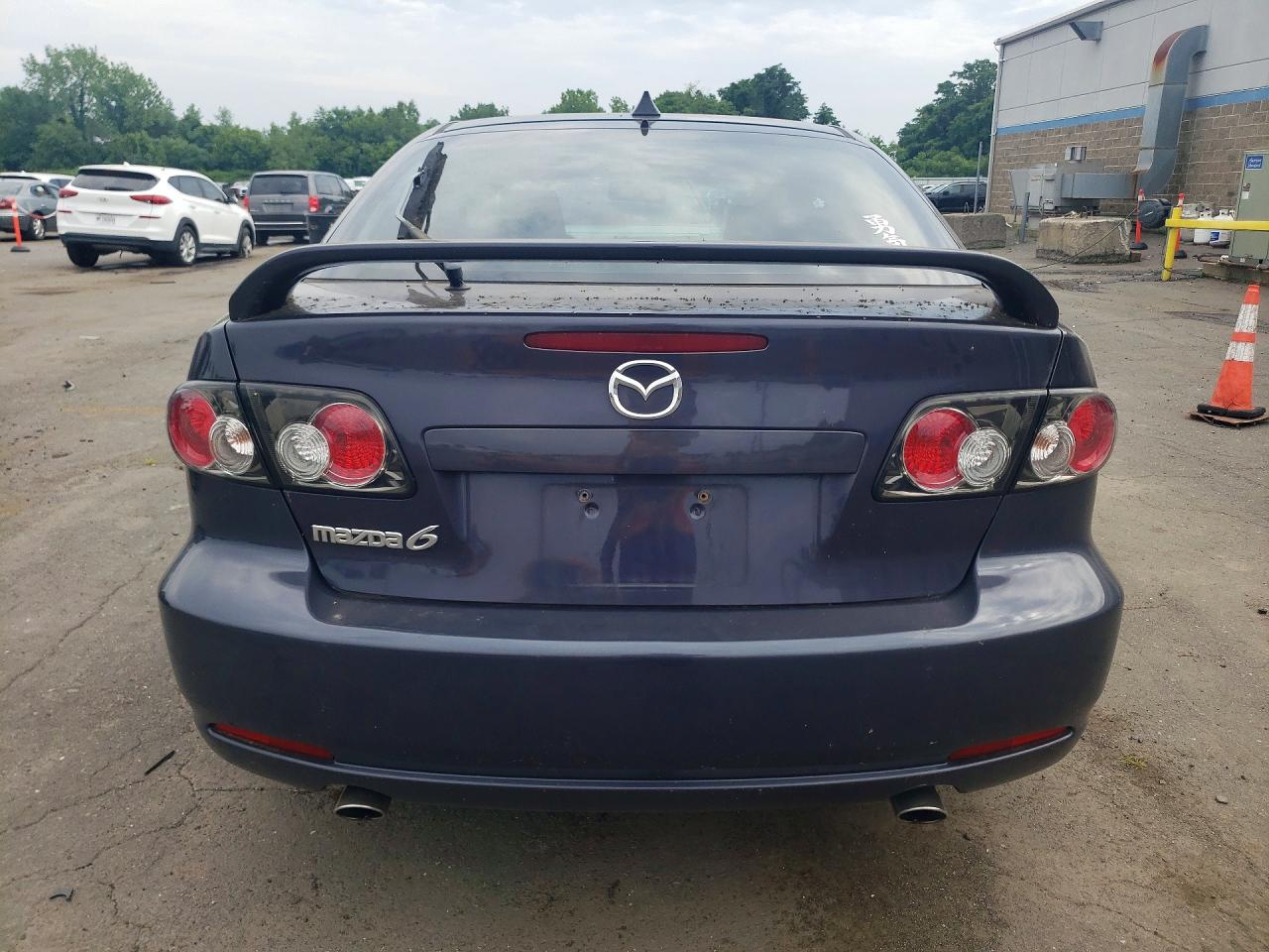 2007 Mazda 6 I Charcoal vin: 1YVHP84C275M62262