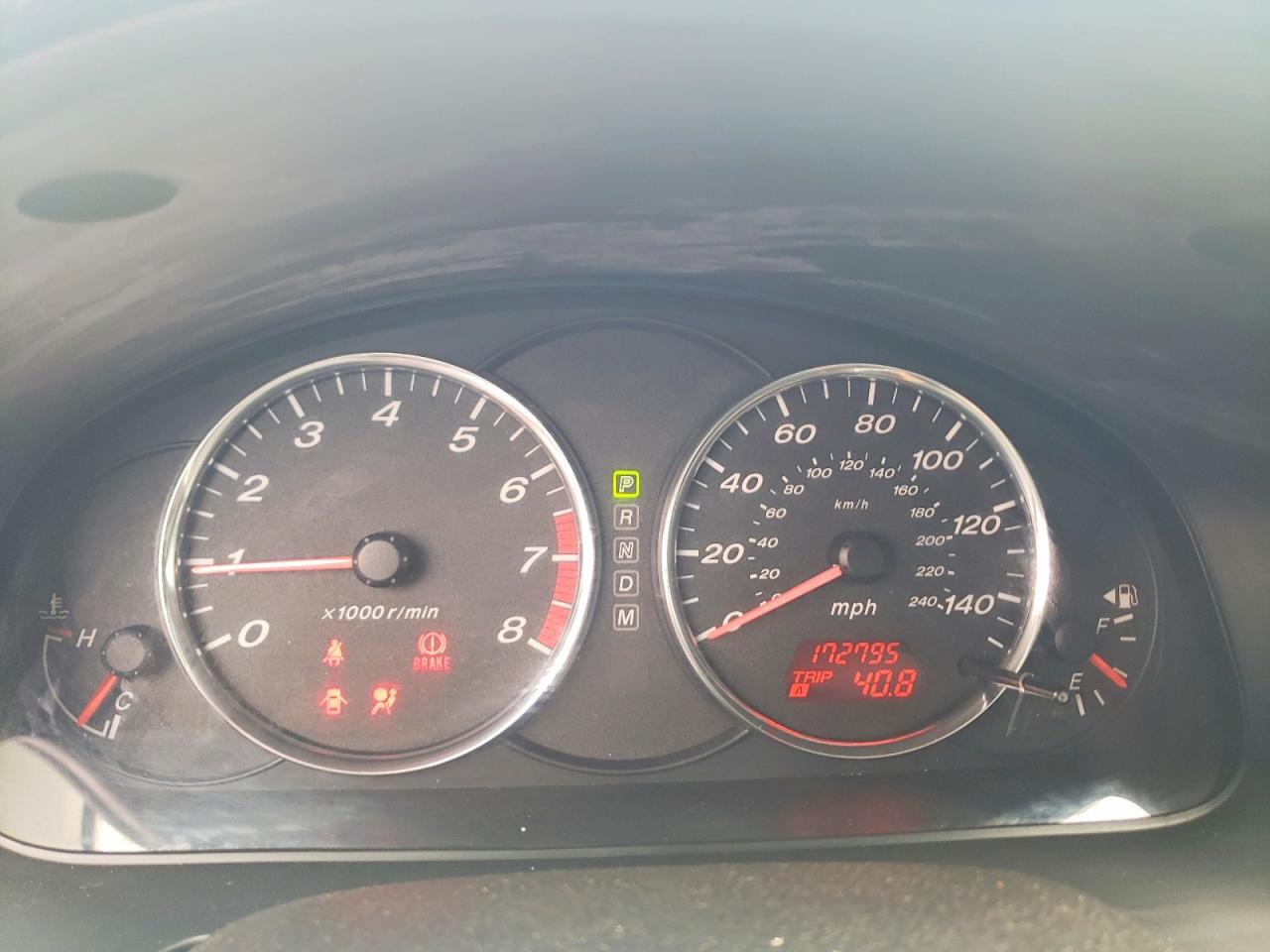2007 Mazda 6 I Charcoal vin: 1YVHP84C275M62262