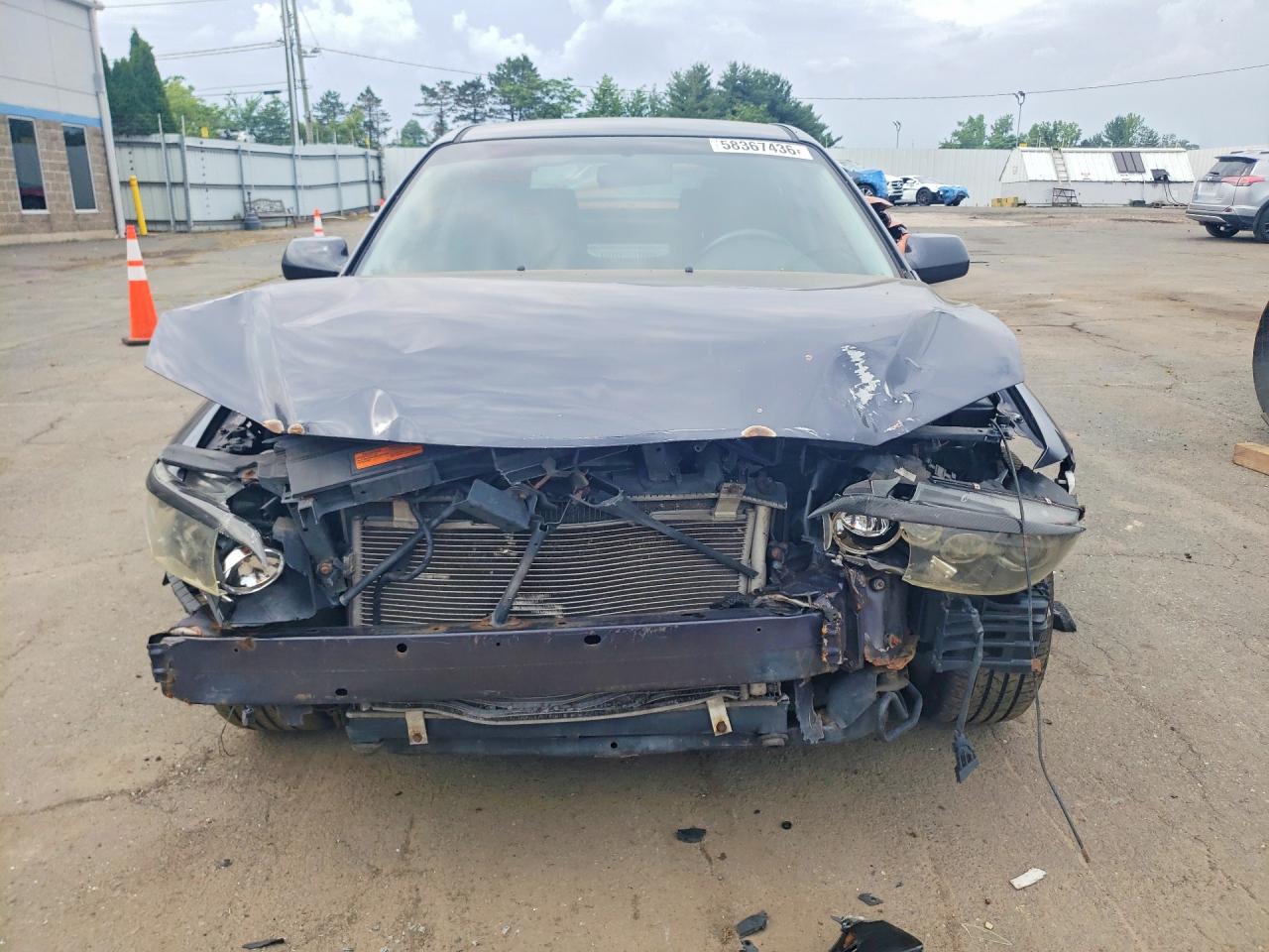 2007 Mazda 6 I Charcoal vin: 1YVHP84C275M62262