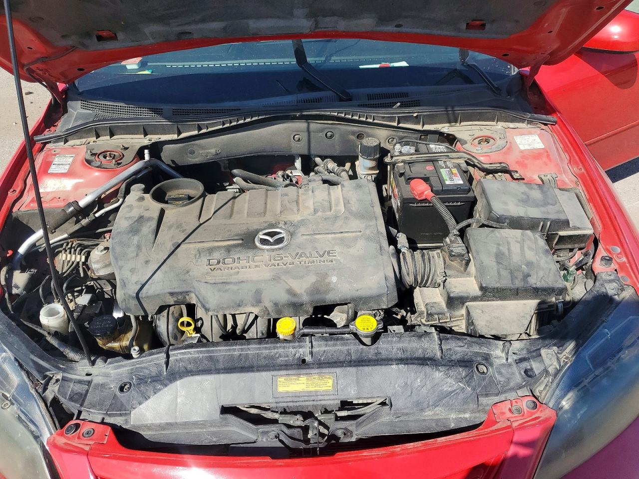 2005 Mazda 6 I Red vin: 1YVHP84C355M26156