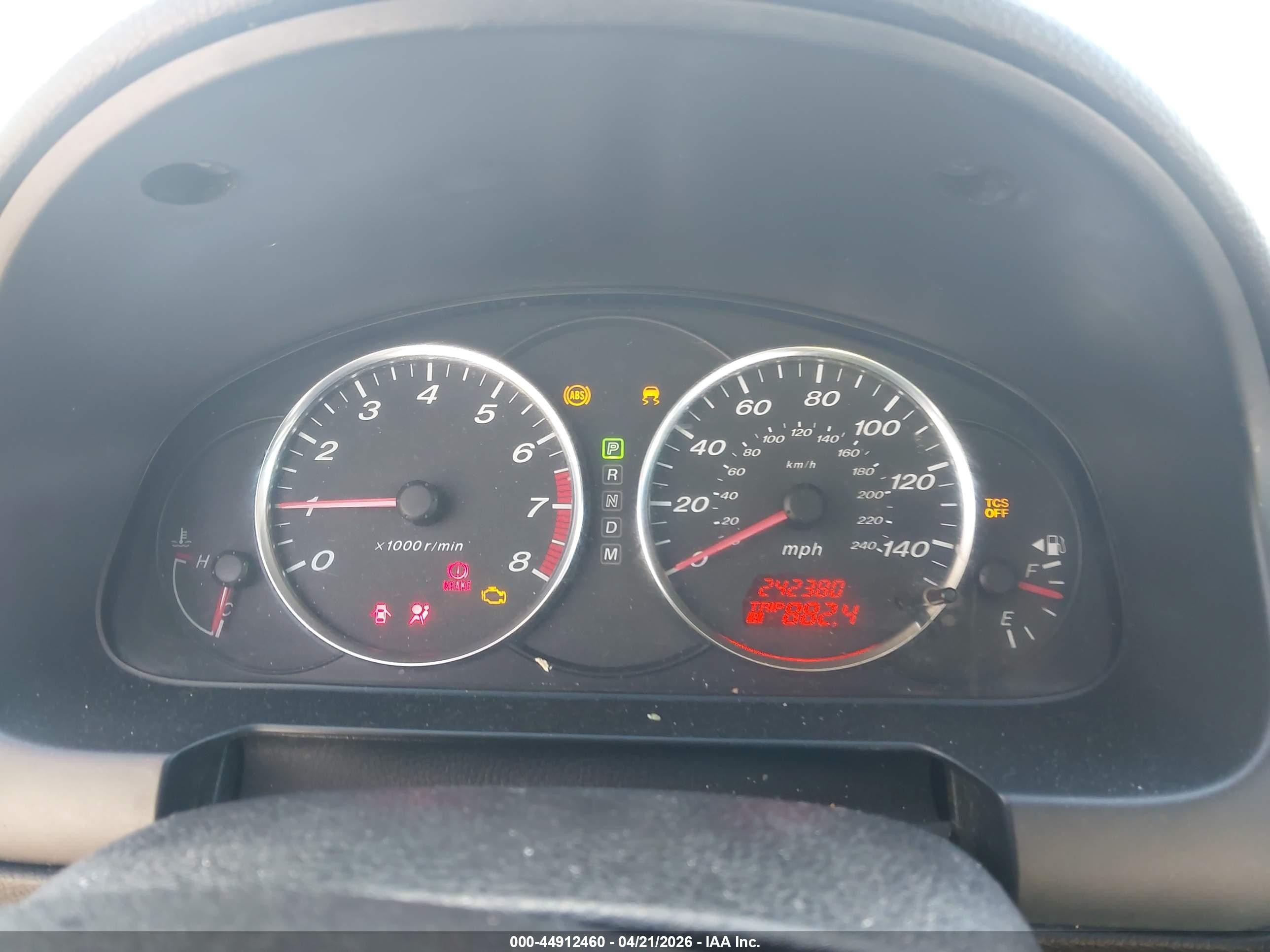 2005 Mazda Mazda6 I Sport Gray vin: 1YVHP84C555M57375
