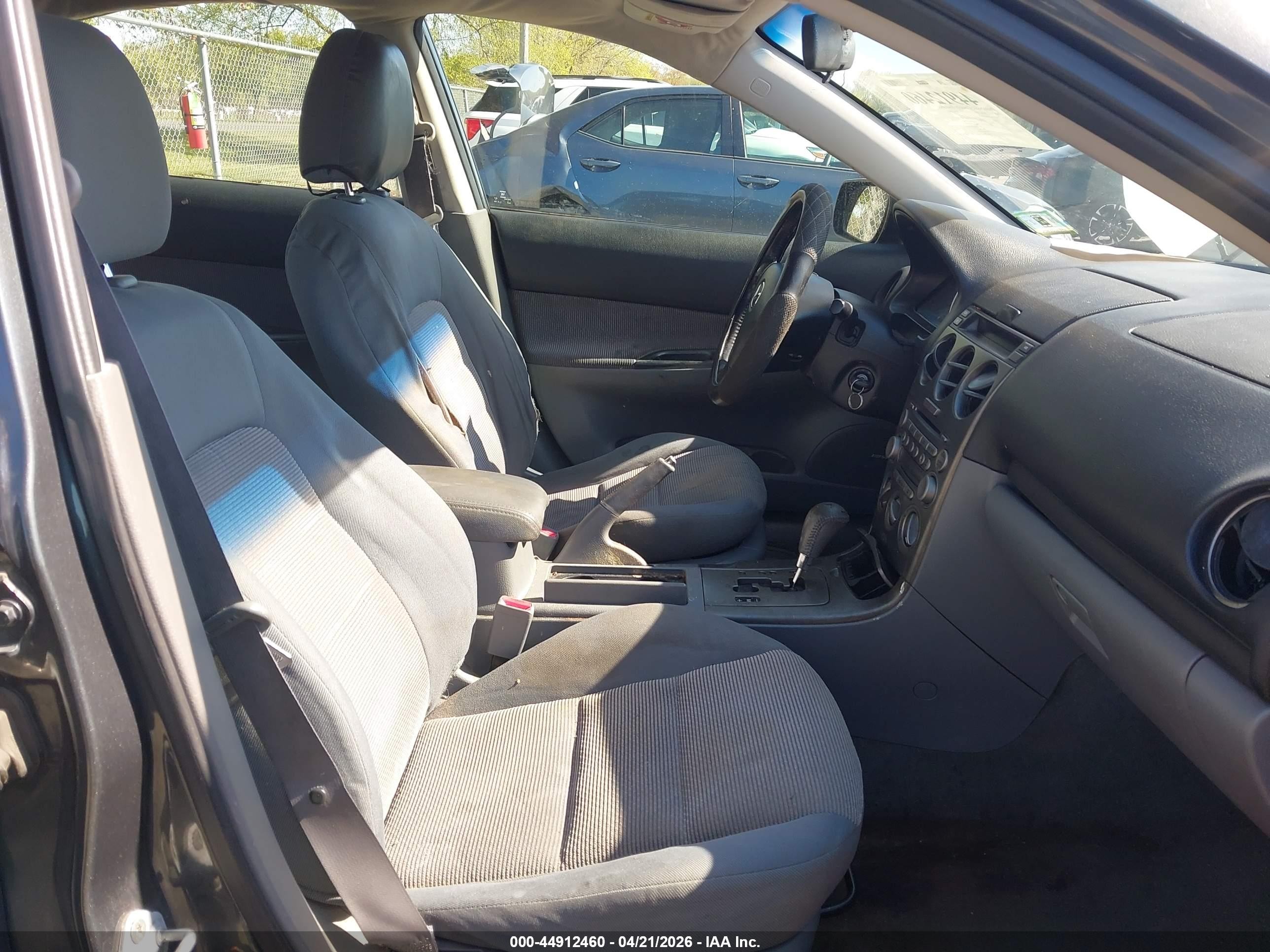 2005 Mazda Mazda6 I Sport Gray vin: 1YVHP84C555M57375