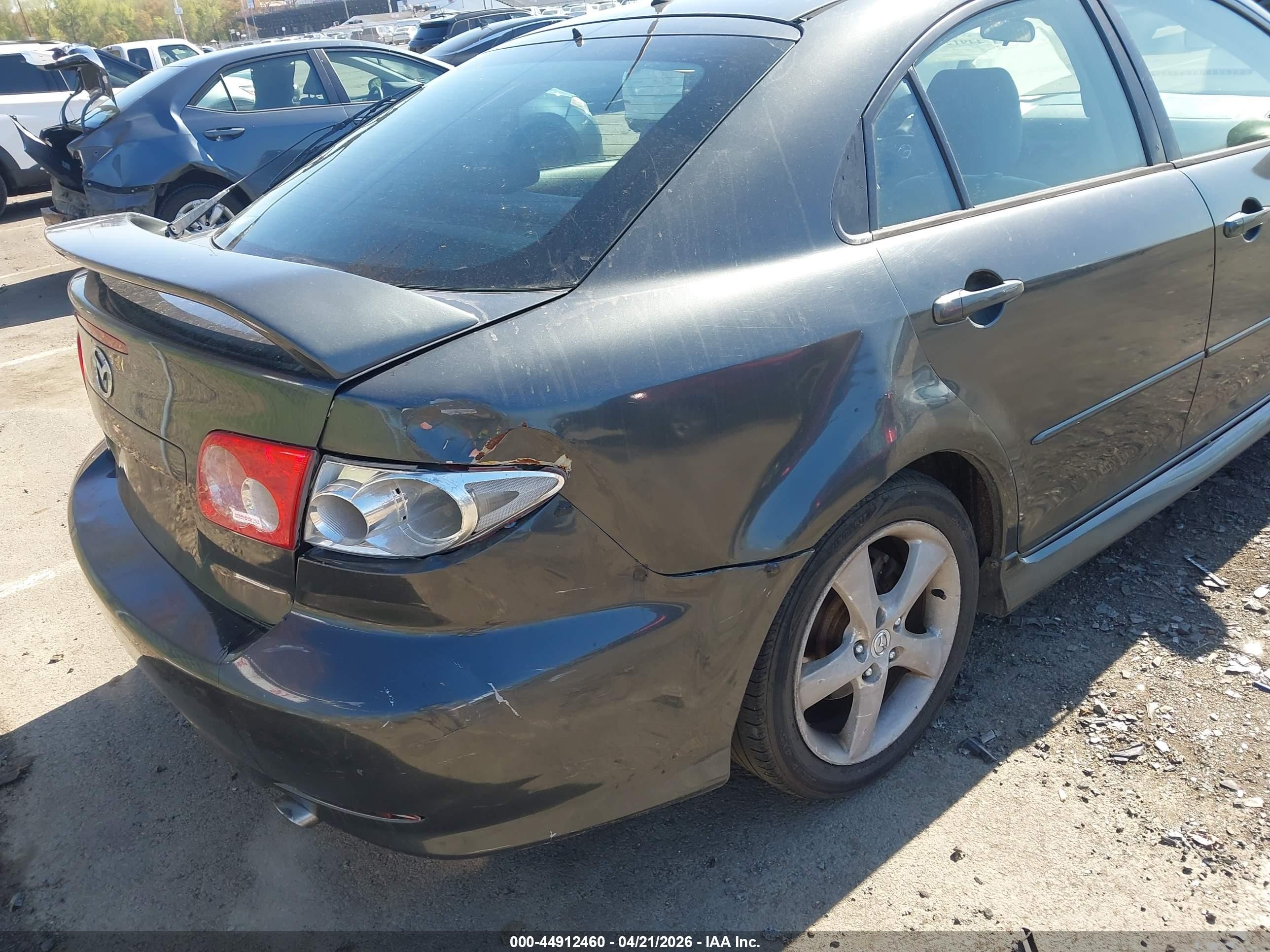 2005 Mazda Mazda6 I Sport Gray vin: 1YVHP84C555M57375
