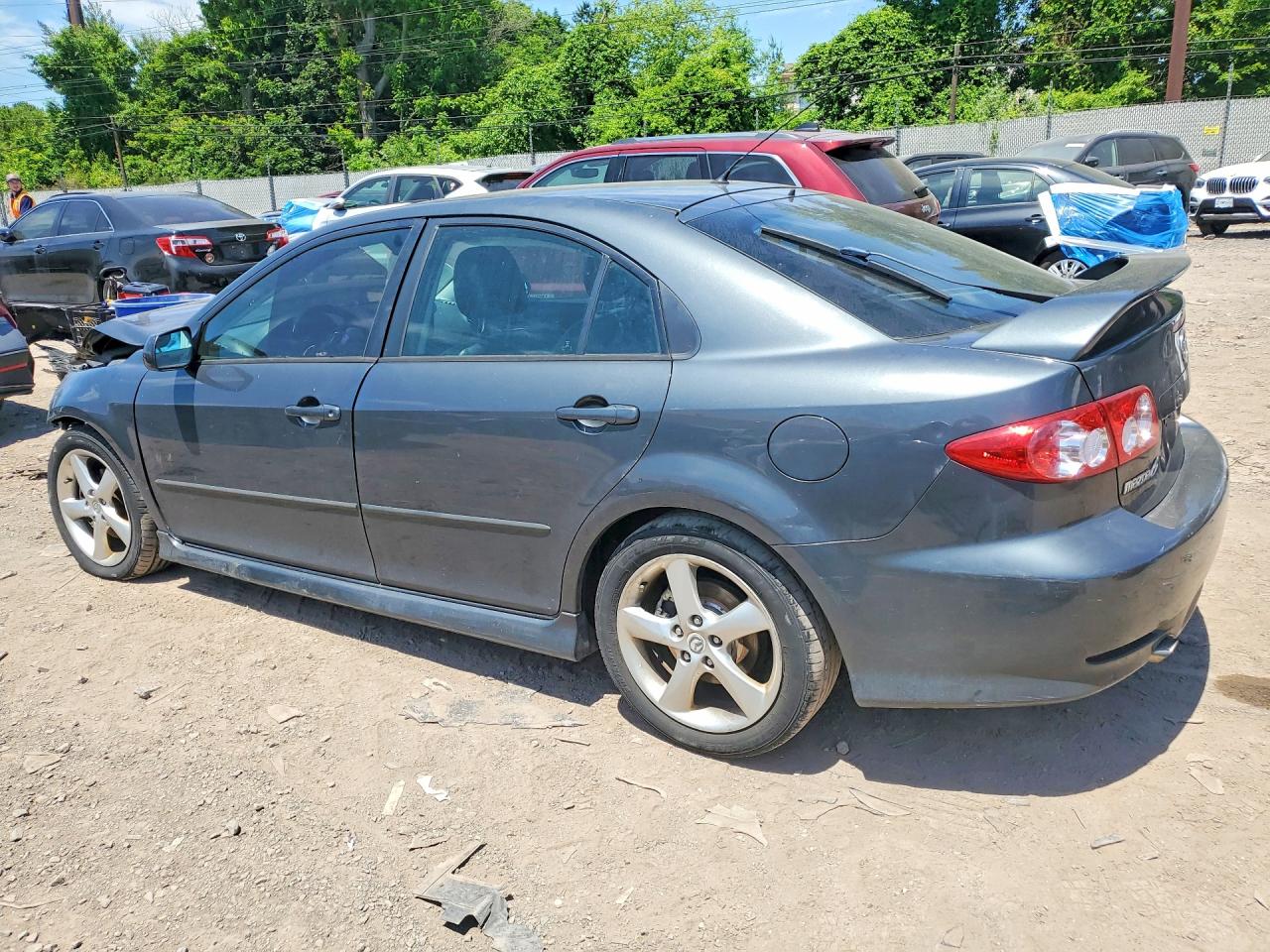 2005 Mazda 6 I Gray vin: 1YVHP84C655M45784