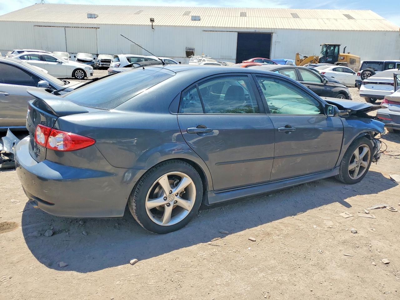 2005 Mazda 6 I Gray vin: 1YVHP84C655M45784
