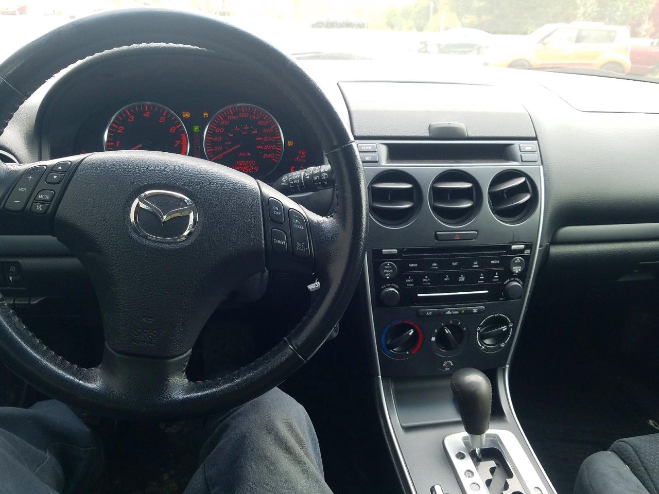 2008 Mazda 6 I Blue vin: 1YVHP84C685M07525