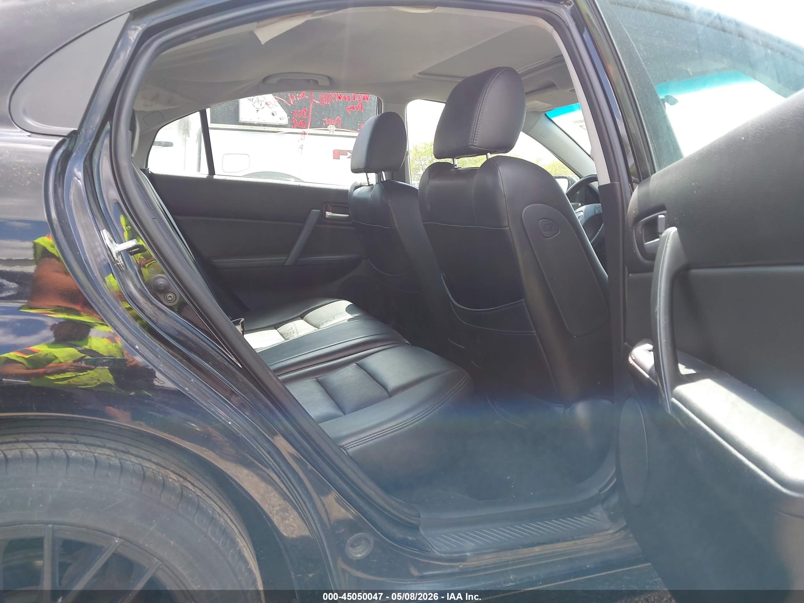 2008 Mazda Mazda6 I Sport Ve Черный vin: 1YVHP84C685M13812