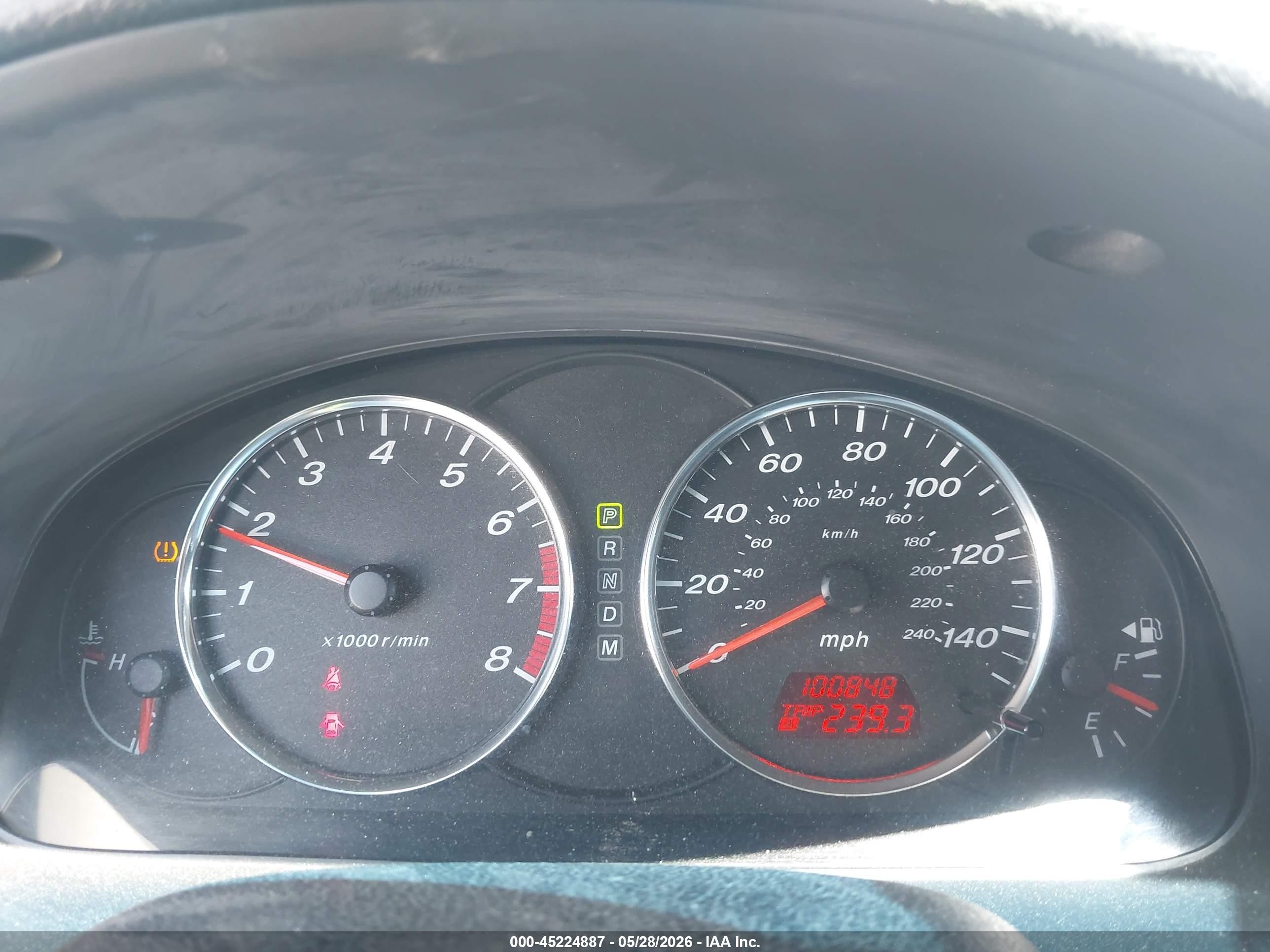 2008 Mazda Mazda6 I Touring Gray vin: 1YVHP84C885M06411