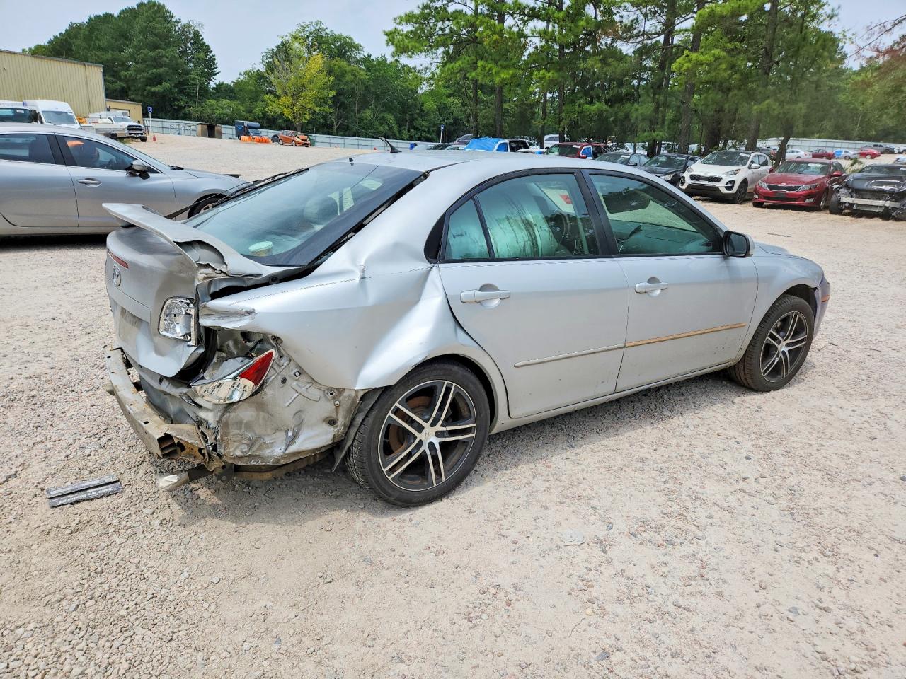 2006 Mazda 6 I Silver vin: 1YVHP84C965M12313