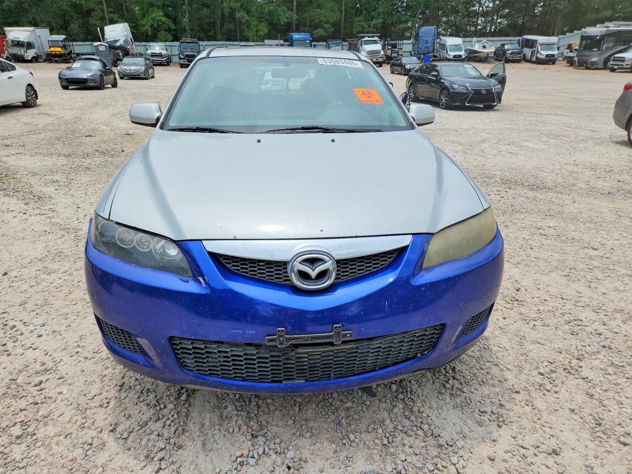 2006 Mazda 6 I Silver vin: 1YVHP84C965M12313