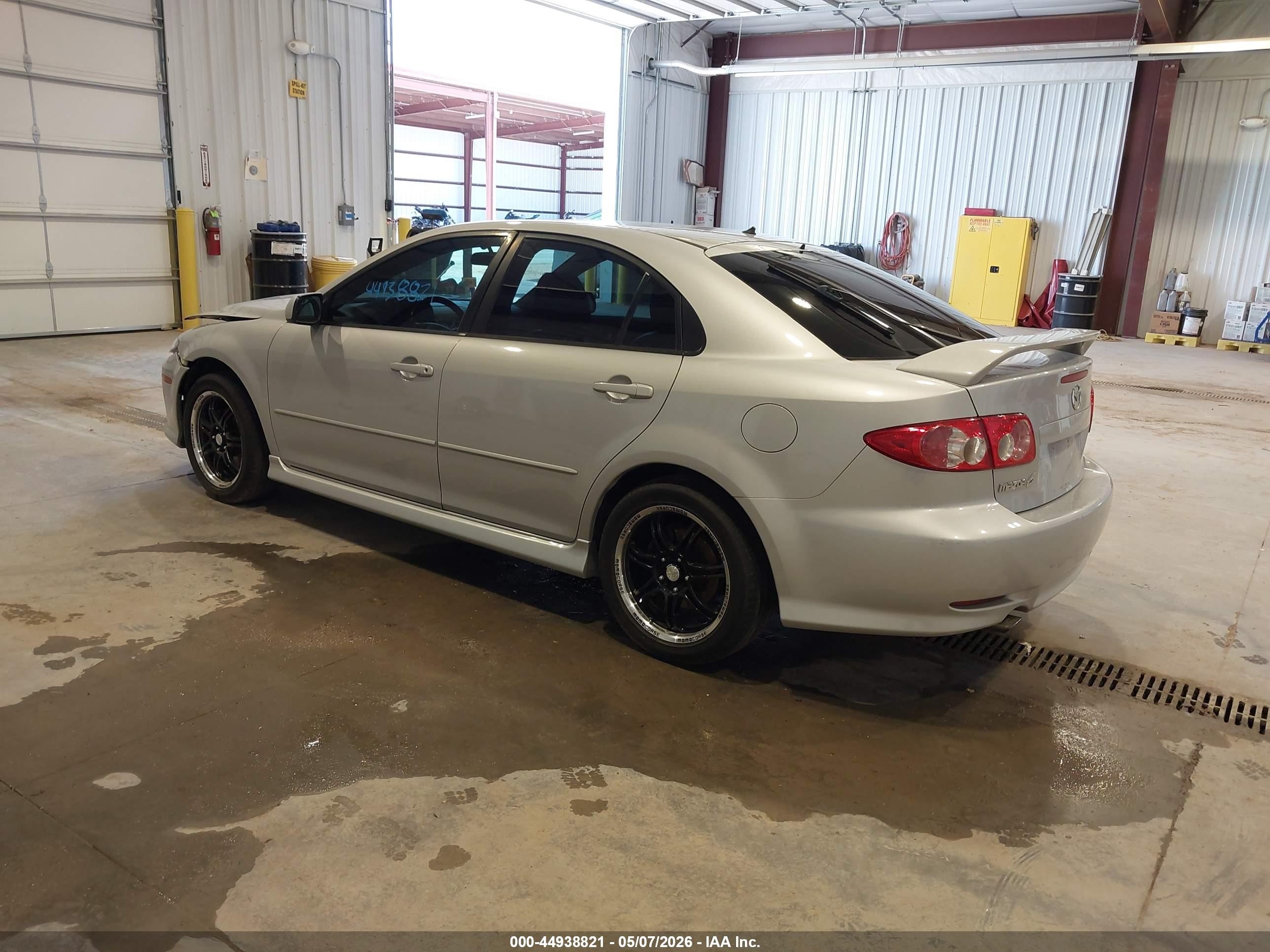 2005 Mazda Mazda6 I Sport Silver vin: 1YVHP84CX55M22394