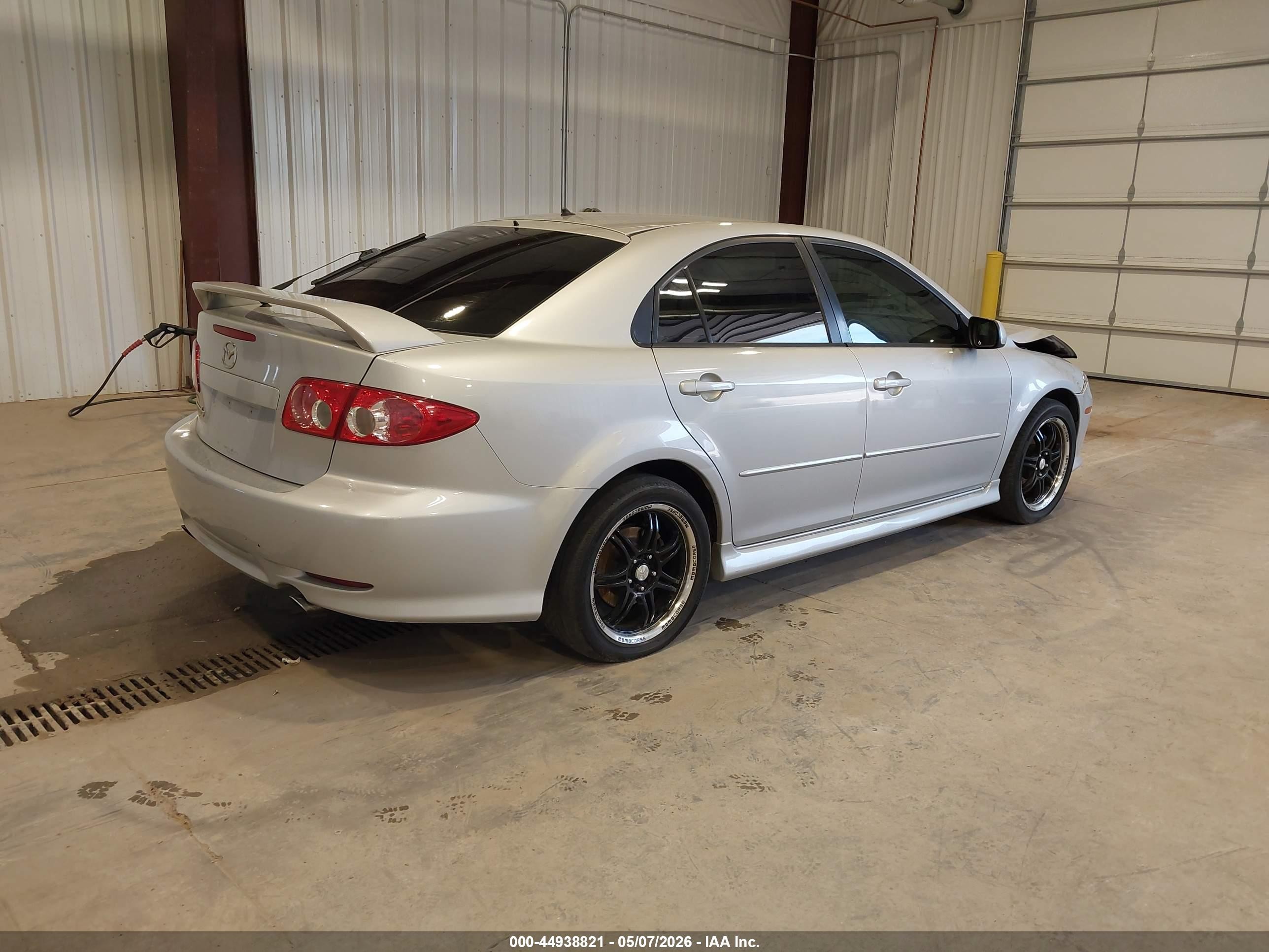 2005 Mazda Mazda6 I Sport Silver vin: 1YVHP84CX55M22394