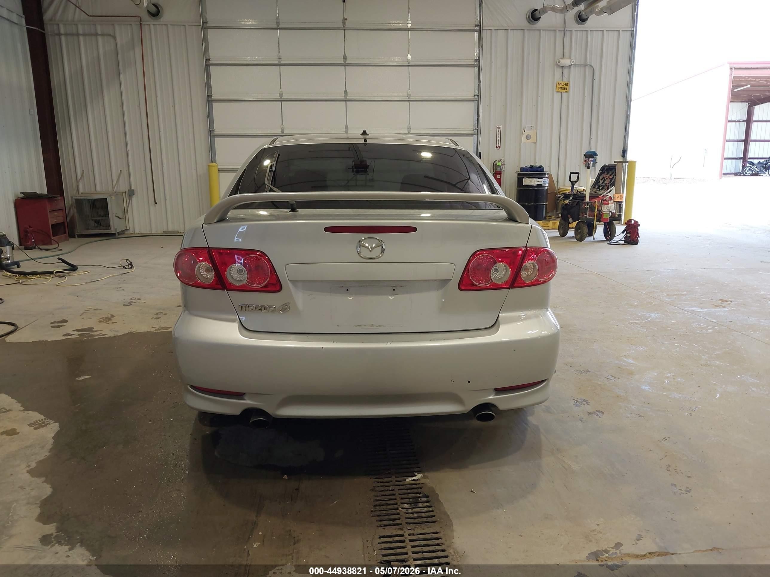 2005 Mazda Mazda6 I Sport Silver vin: 1YVHP84CX55M22394