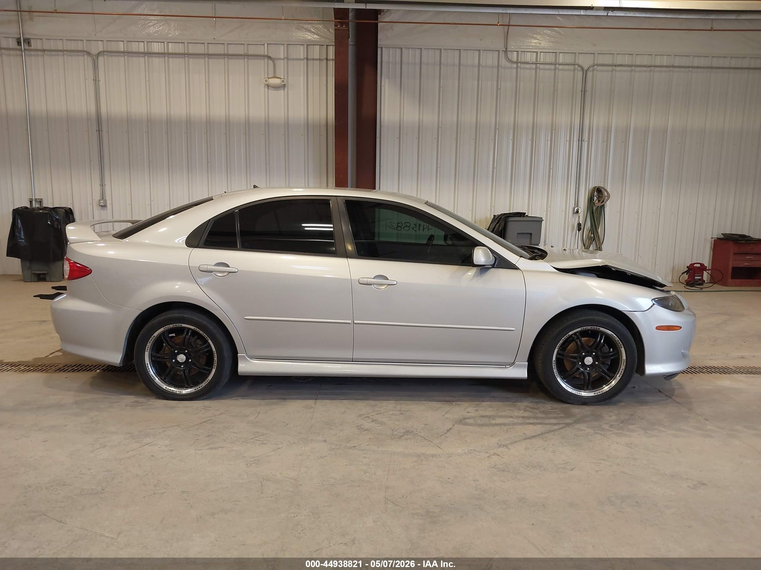 2005 Mazda Mazda6 I Sport Silver vin: 1YVHP84CX55M22394