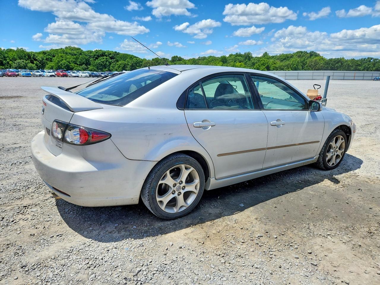 2008 Mazda 6 I Silver vin: 1YVHP84CX85M15658