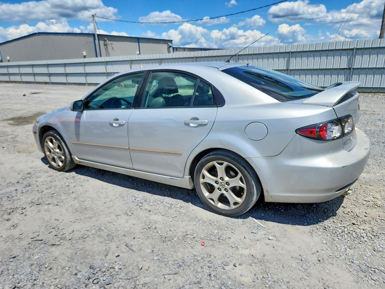 2008 Mazda 6 I Silver vin: 1YVHP84CX85M15658