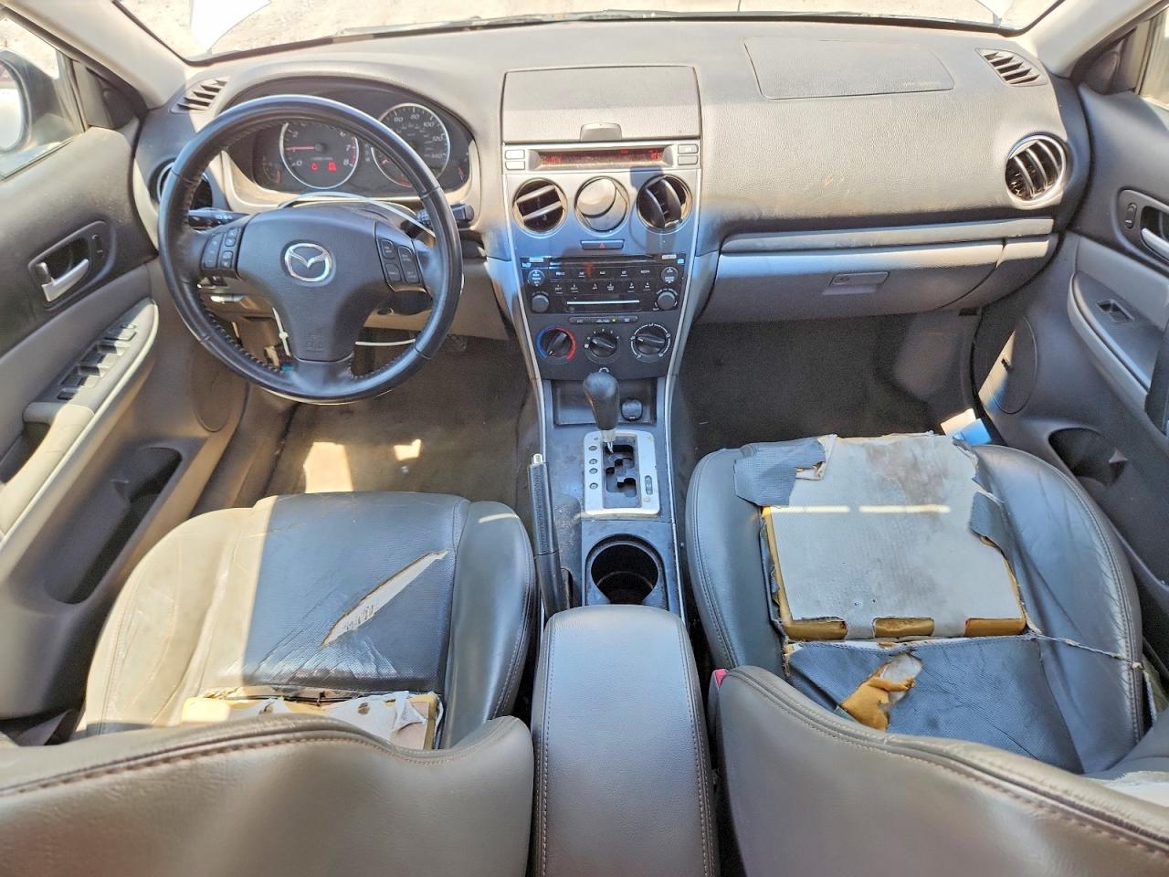 2008 Mazda 6 I Silver vin: 1YVHP84CX85M15658