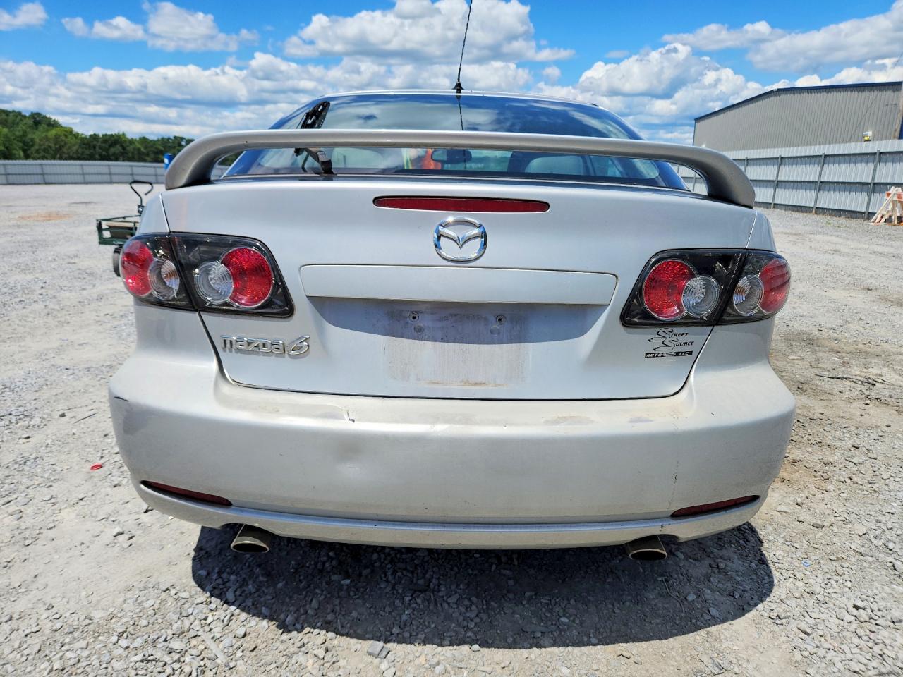 2008 Mazda 6 I Silver vin: 1YVHP84CX85M15658