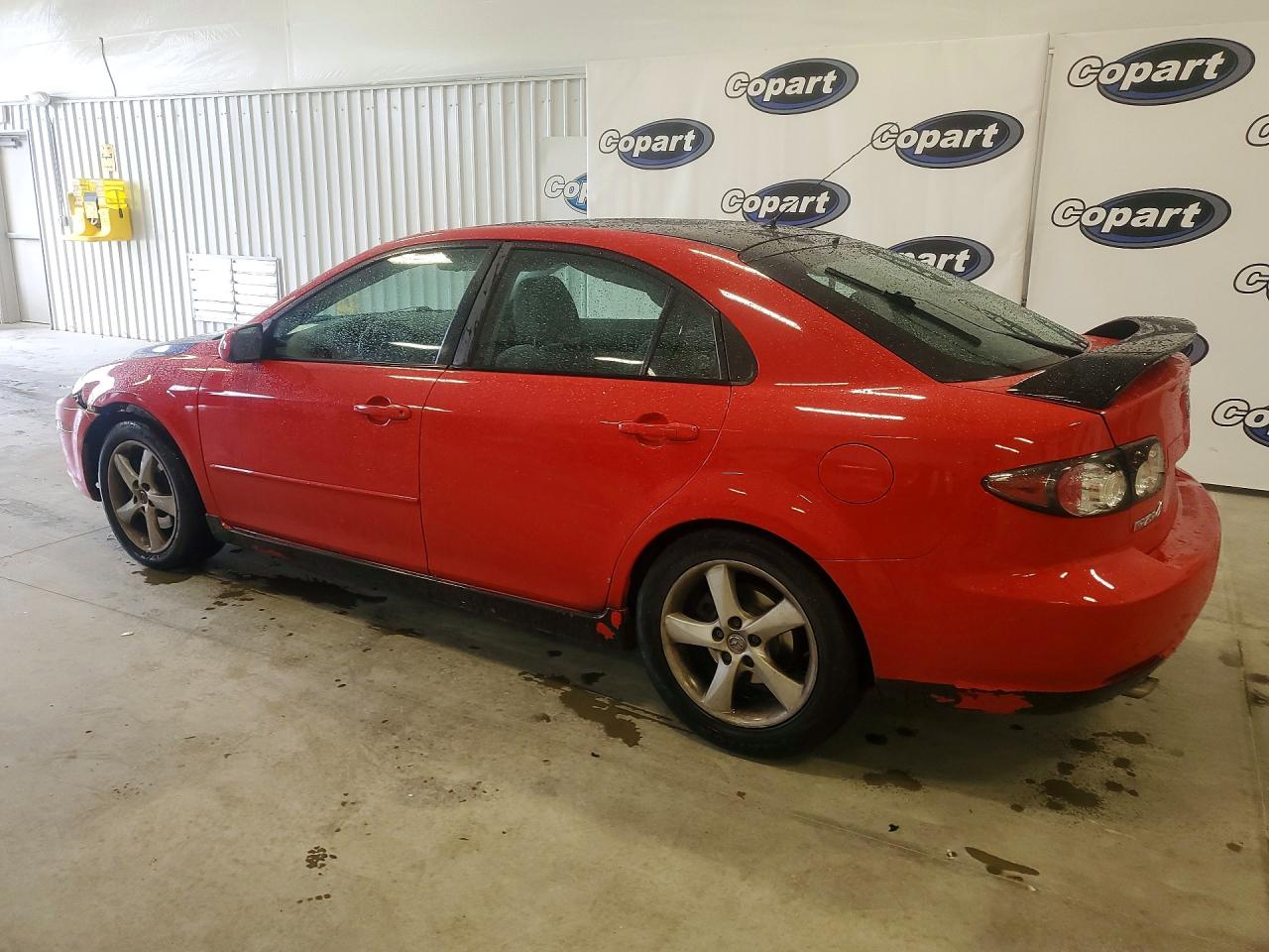 2008 Mazda 6 I Red vin: 1YVHP84CX85M37241