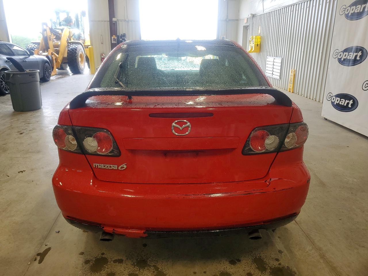 2008 Mazda 6 I Red vin: 1YVHP84CX85M37241