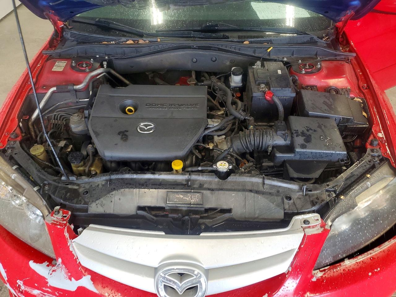 2008 Mazda 6 I Red vin: 1YVHP84CX85M37241