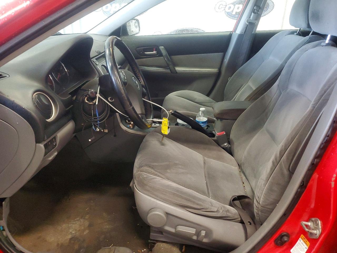 2008 Mazda 6 I Red vin: 1YVHP84CX85M37241
