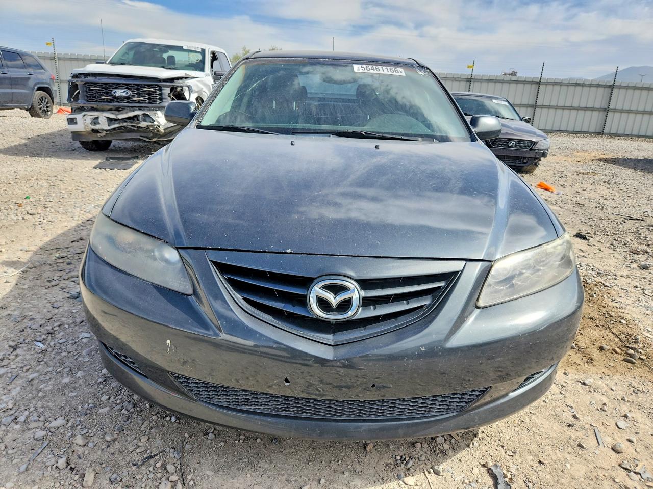2005 Mazda 6 S Gray vin: 1YVHP84D155M14628