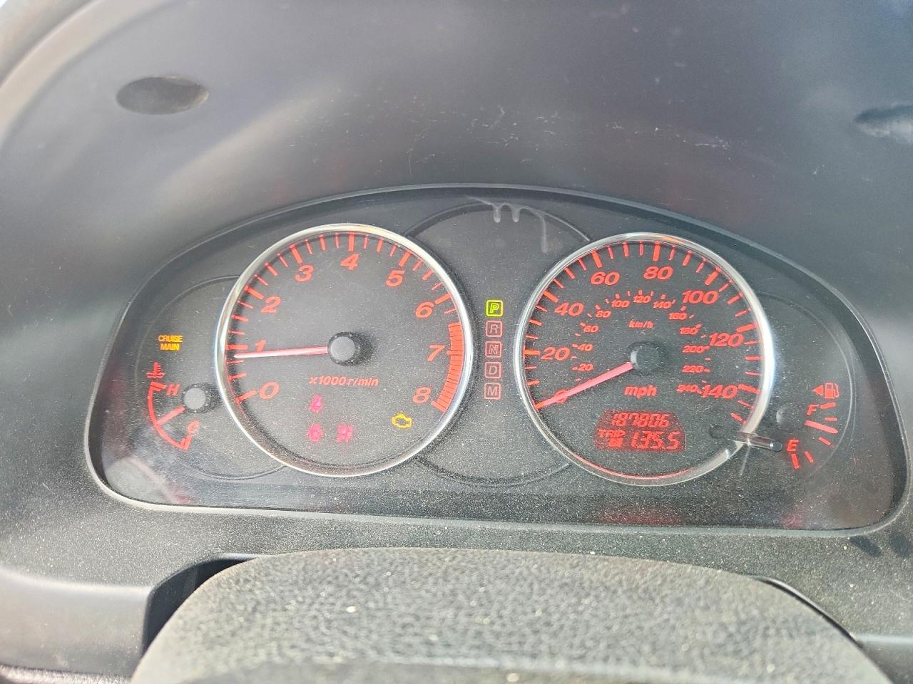 2005 Mazda 6 S Gray vin: 1YVHP84D155M14628