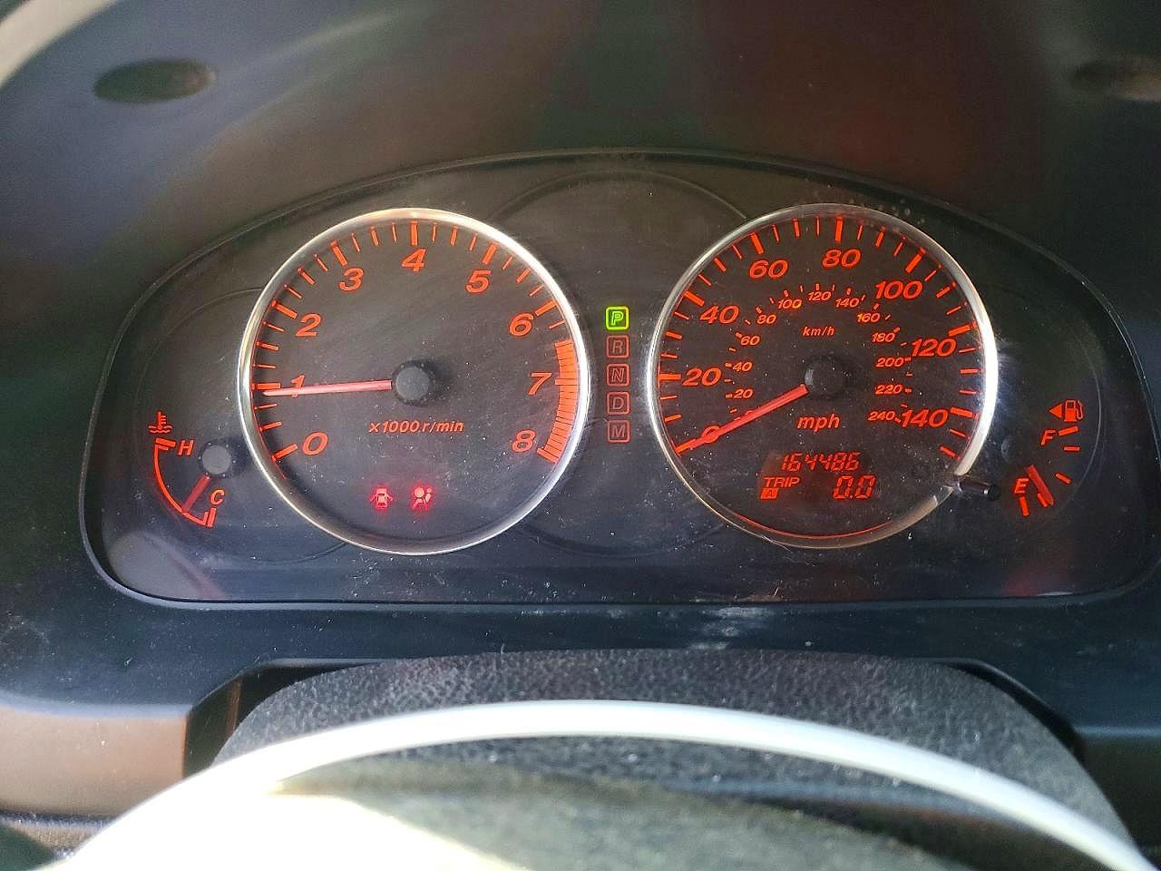 2005 Mazda 6 S Black vin: 1YVHP84D355M28529