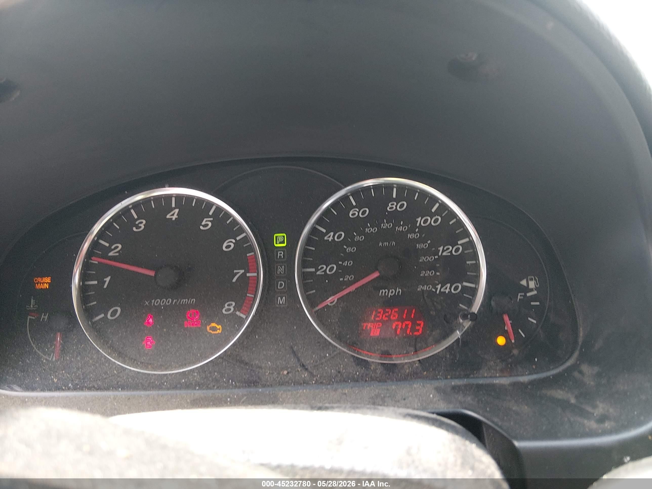 2006 Mazda Mazda6 S Sport Red vin: 1YVHP84D465M02829