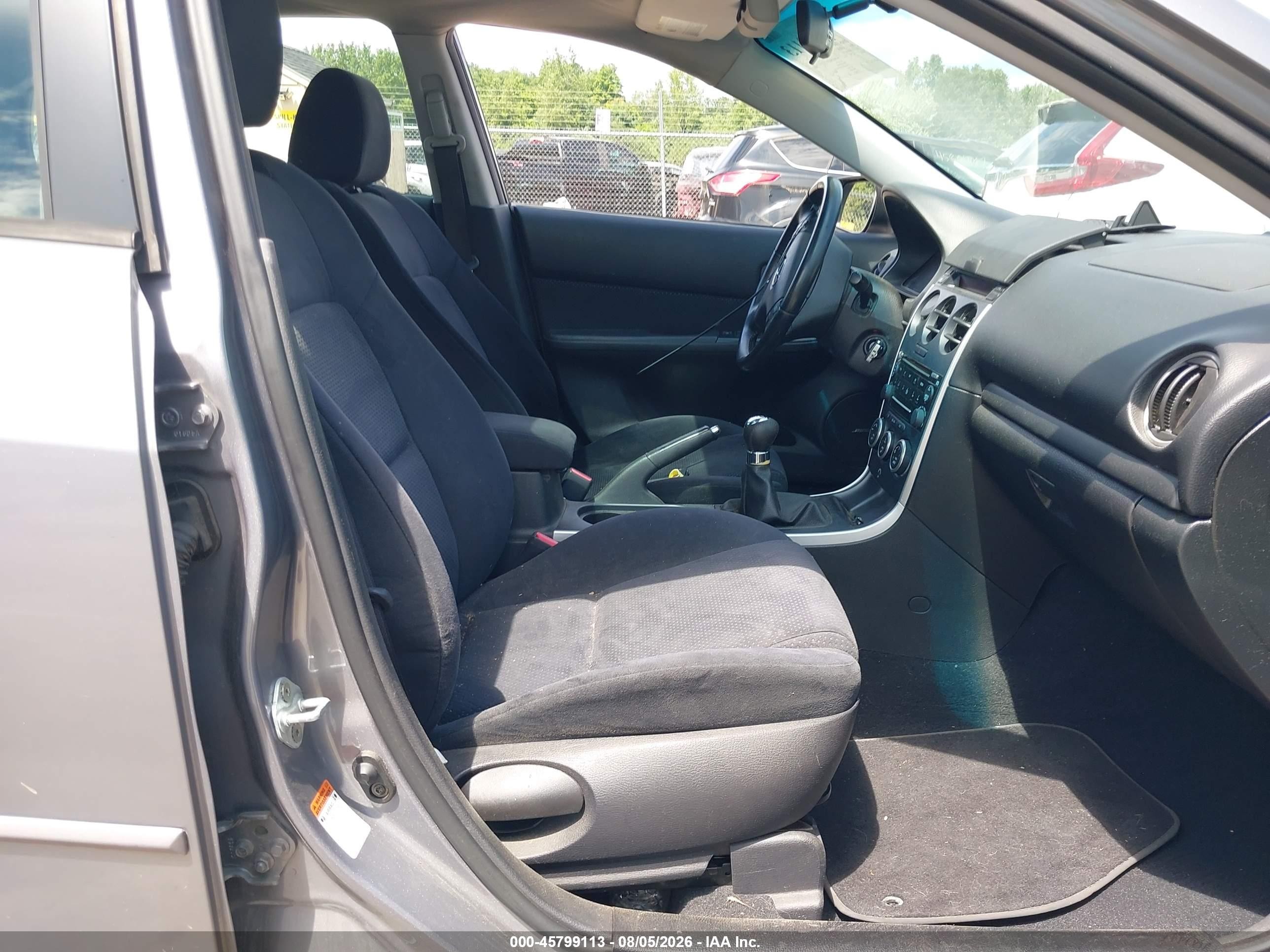 2006 Mazda Mazda6 Sport S Silver vin: 1YVHP84D465M33532