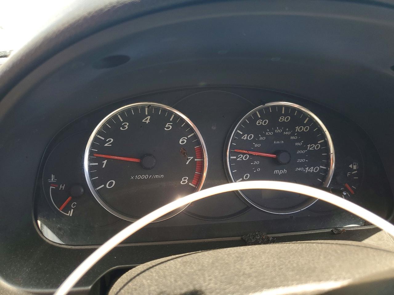 2005 Mazda 6 S Gray vin: 1YVHP84D555M77411