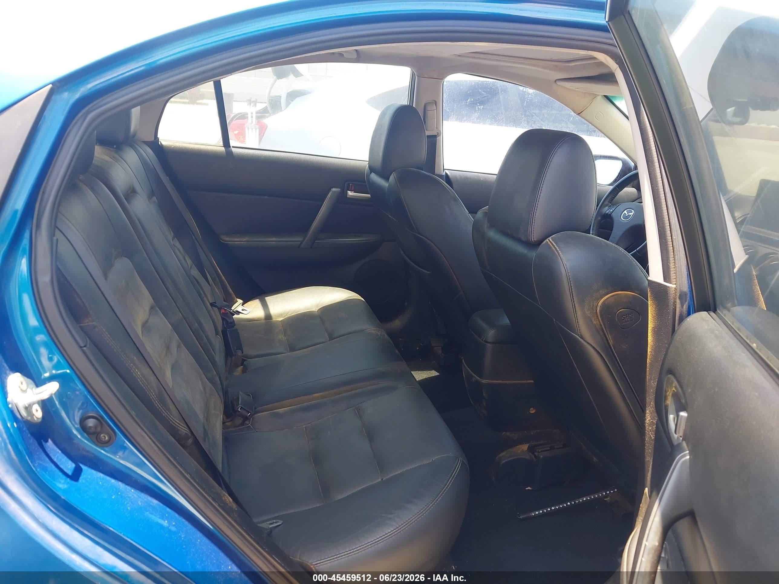 2006 Mazda Mazda6 Grand Sport S Blue vin: 1YVHP84D565M43244
