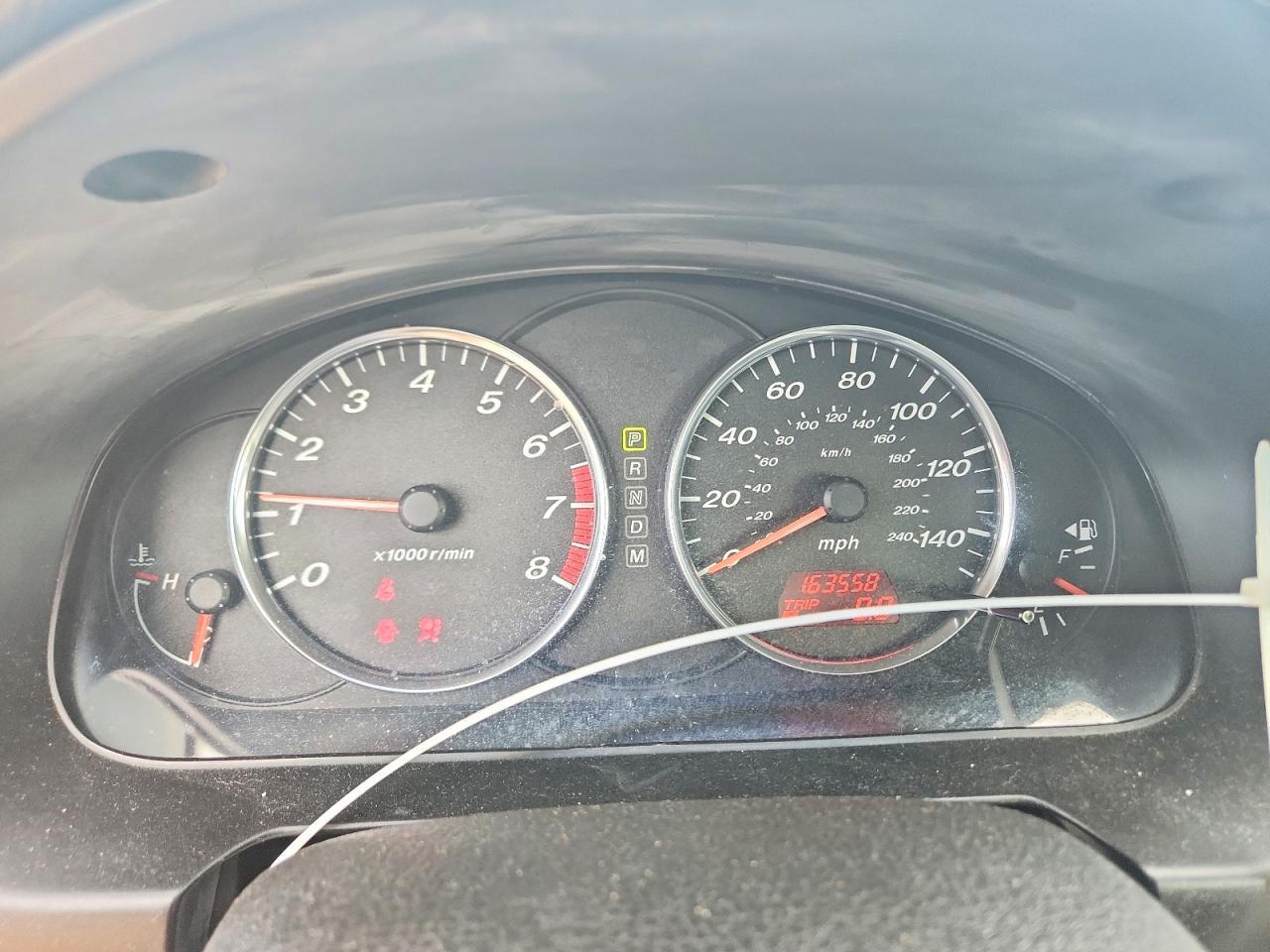 2006 Mazda 6 S Black vin: 1YVHP84D565M55894