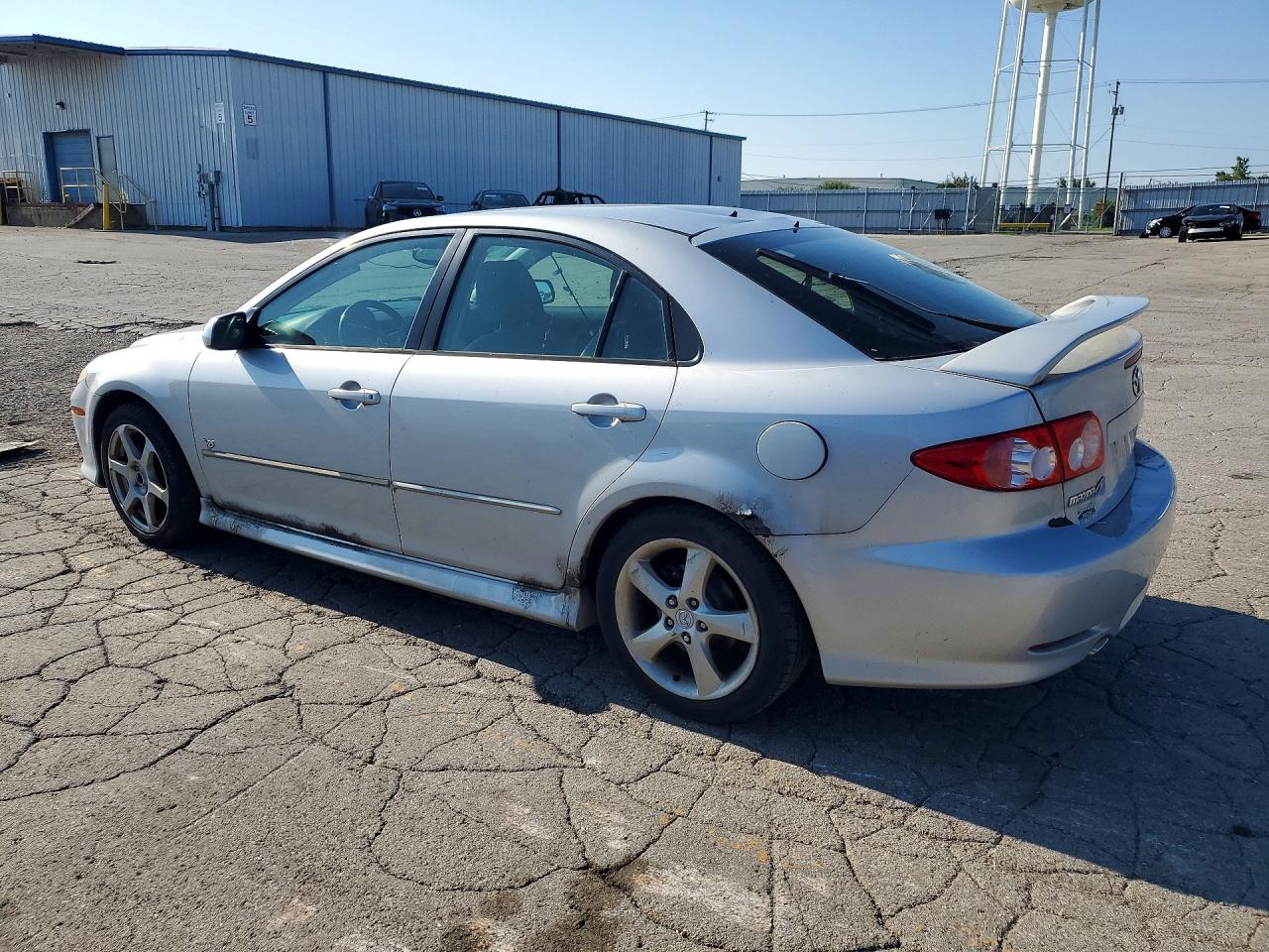 2005 Mazda 6 S Silver vin: 1YVHP84D955M49112
