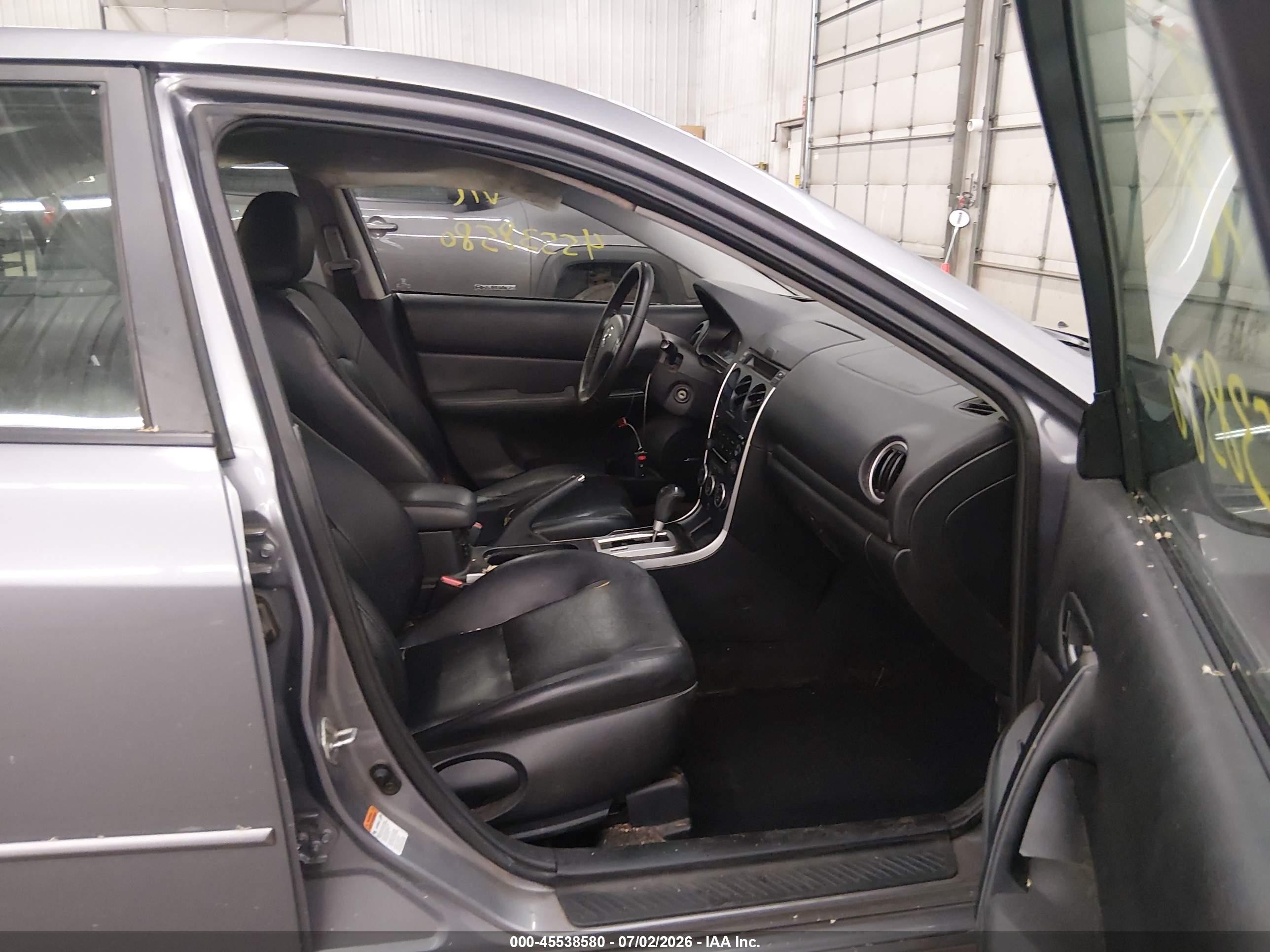2007 Mazda Mazda6 S Grand Touring Gray vin: 1YVHP85D475M16861