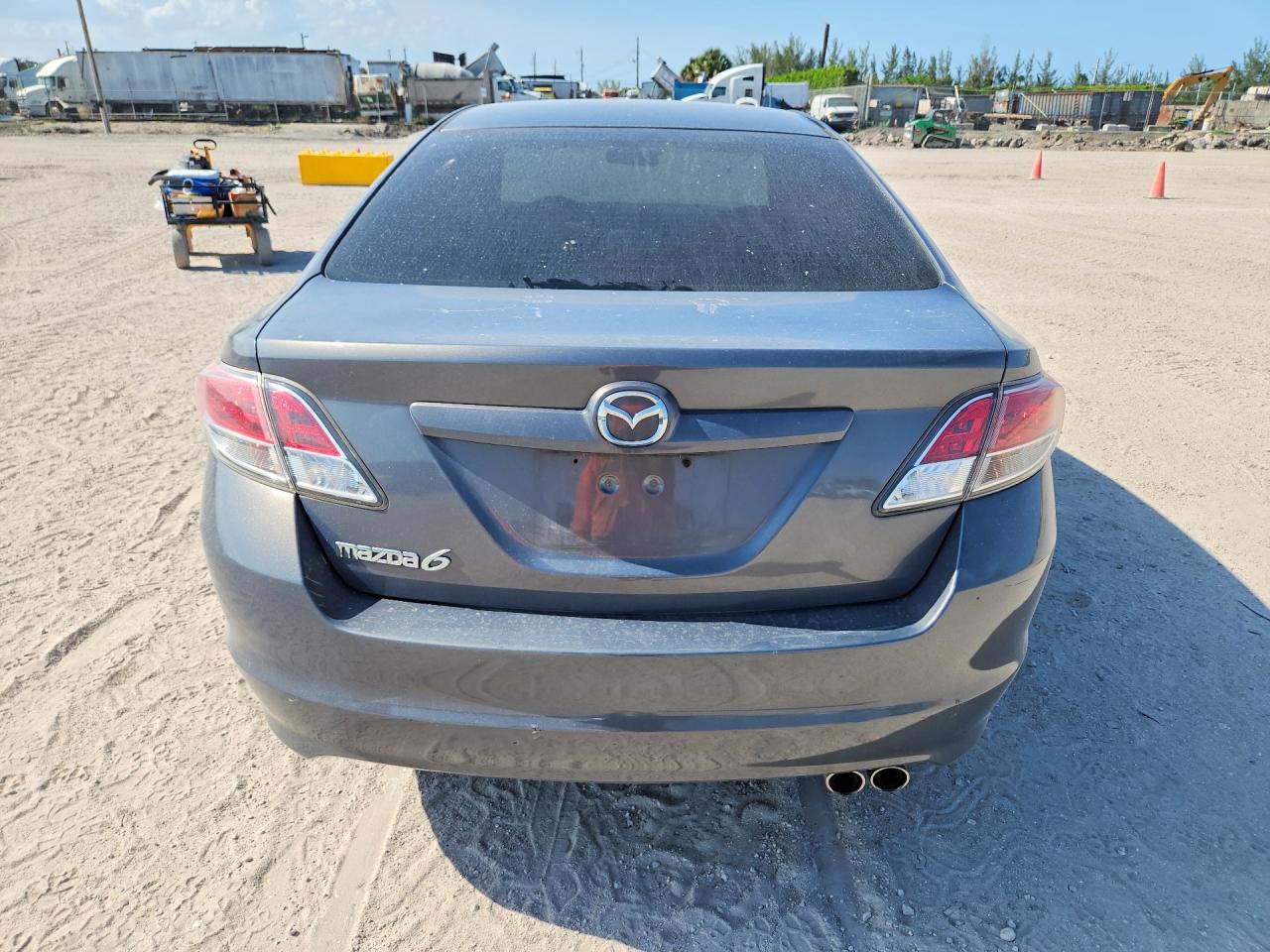 2010 Mazda 6 I Gray vin: 1YVHZ8BH0A5M01024