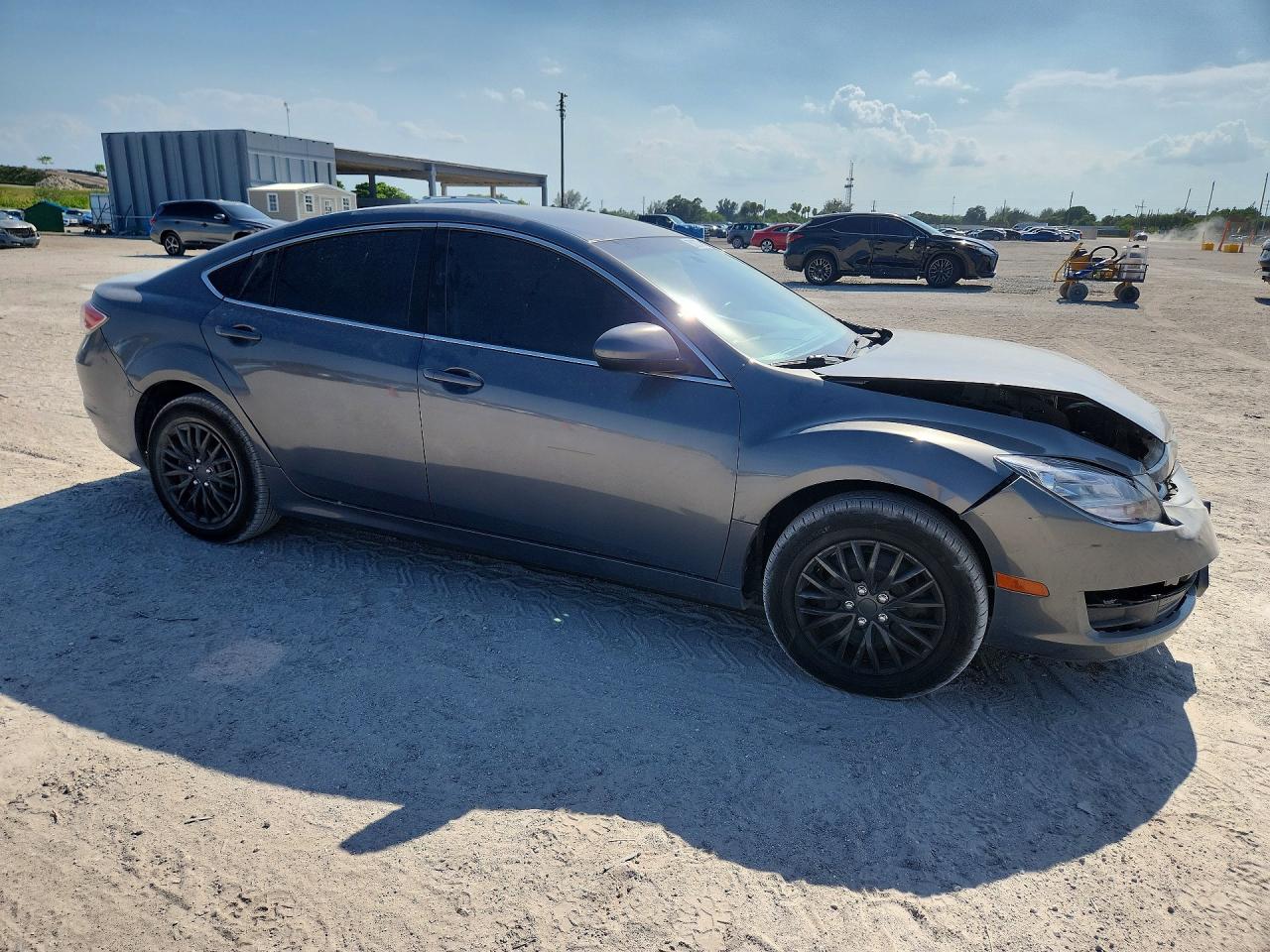 2010 Mazda 6 I Gray vin: 1YVHZ8BH0A5M01024