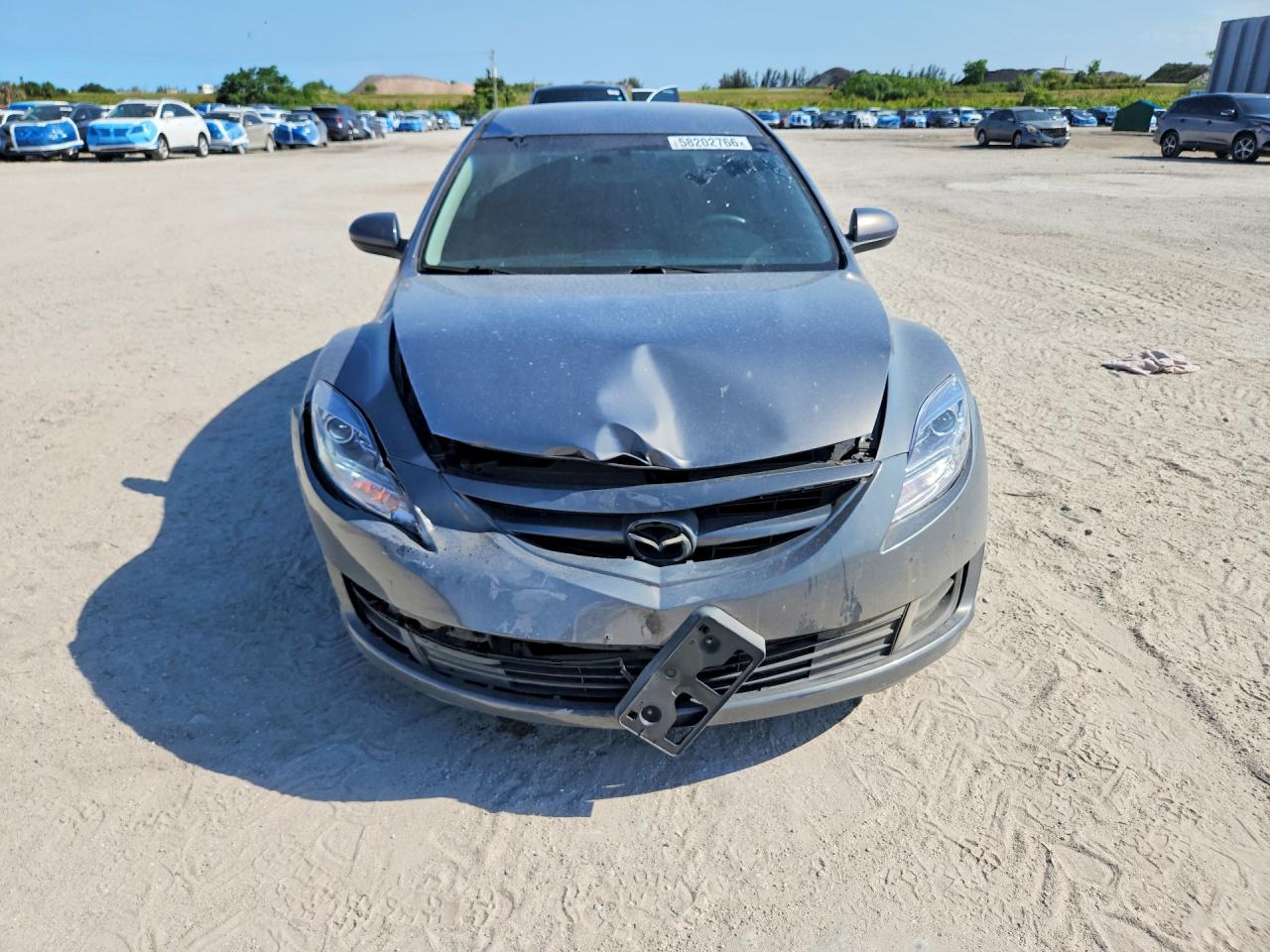 2010 Mazda 6 I Gray vin: 1YVHZ8BH0A5M01024