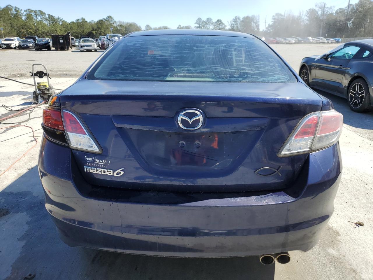2010 Mazda 6 I Blue vin: 1YVHZ8BH0A5M23167