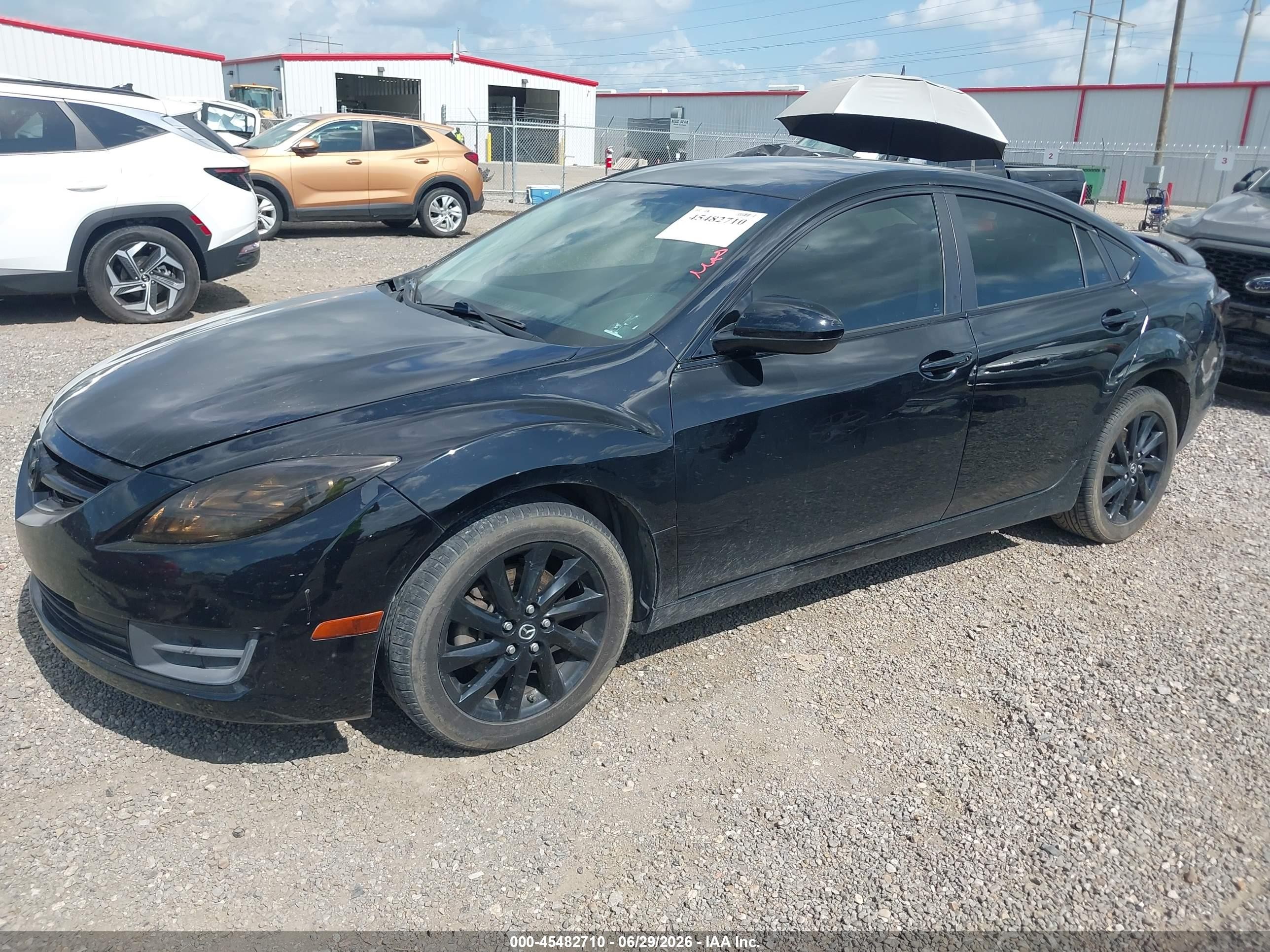 2010 Mazda Mazda6 I Sport Black vin: 1YVHZ8BH0A5M27686
