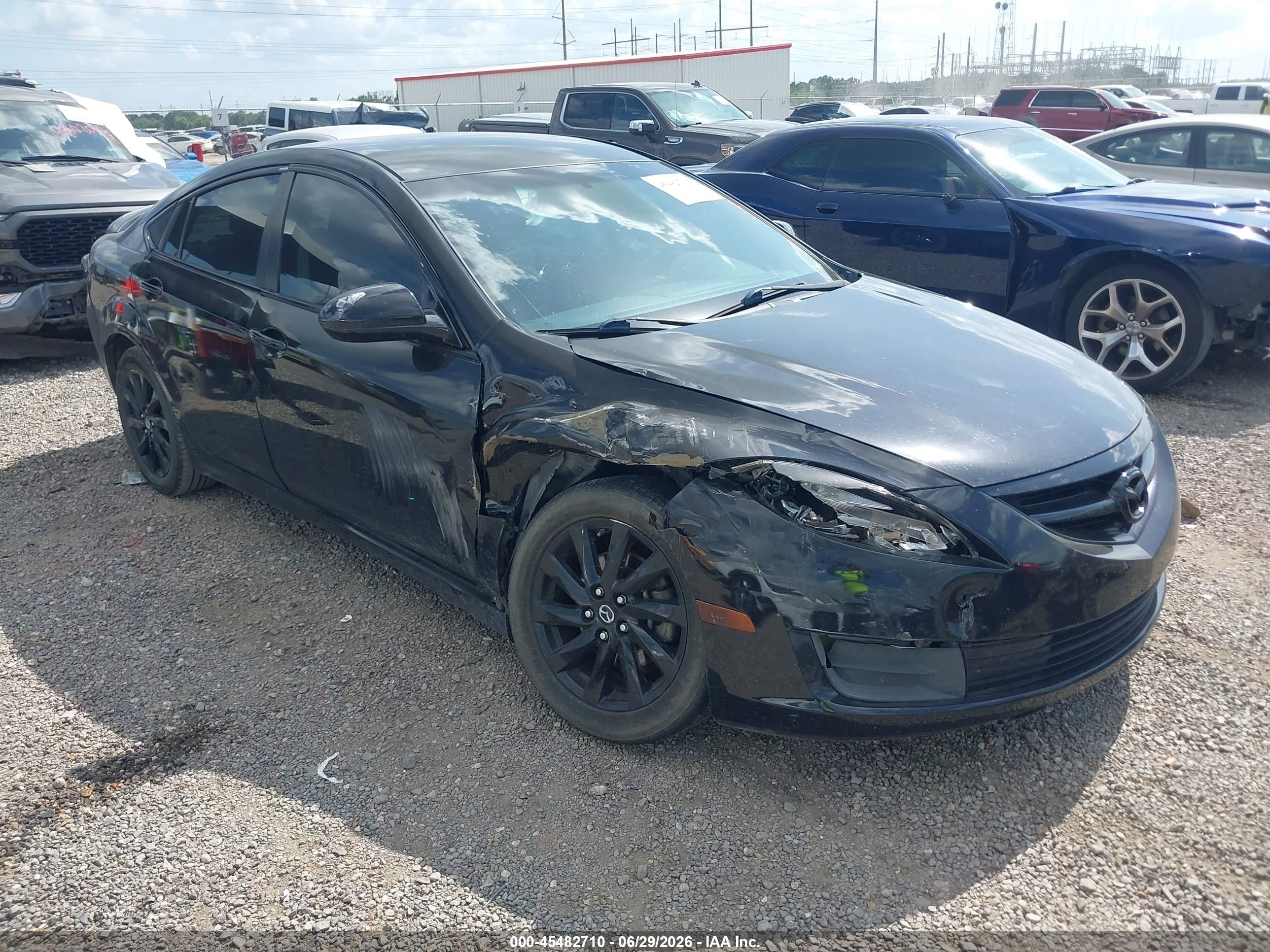 2010 Mazda Mazda6 I Sport Black vin: 1YVHZ8BH0A5M27686