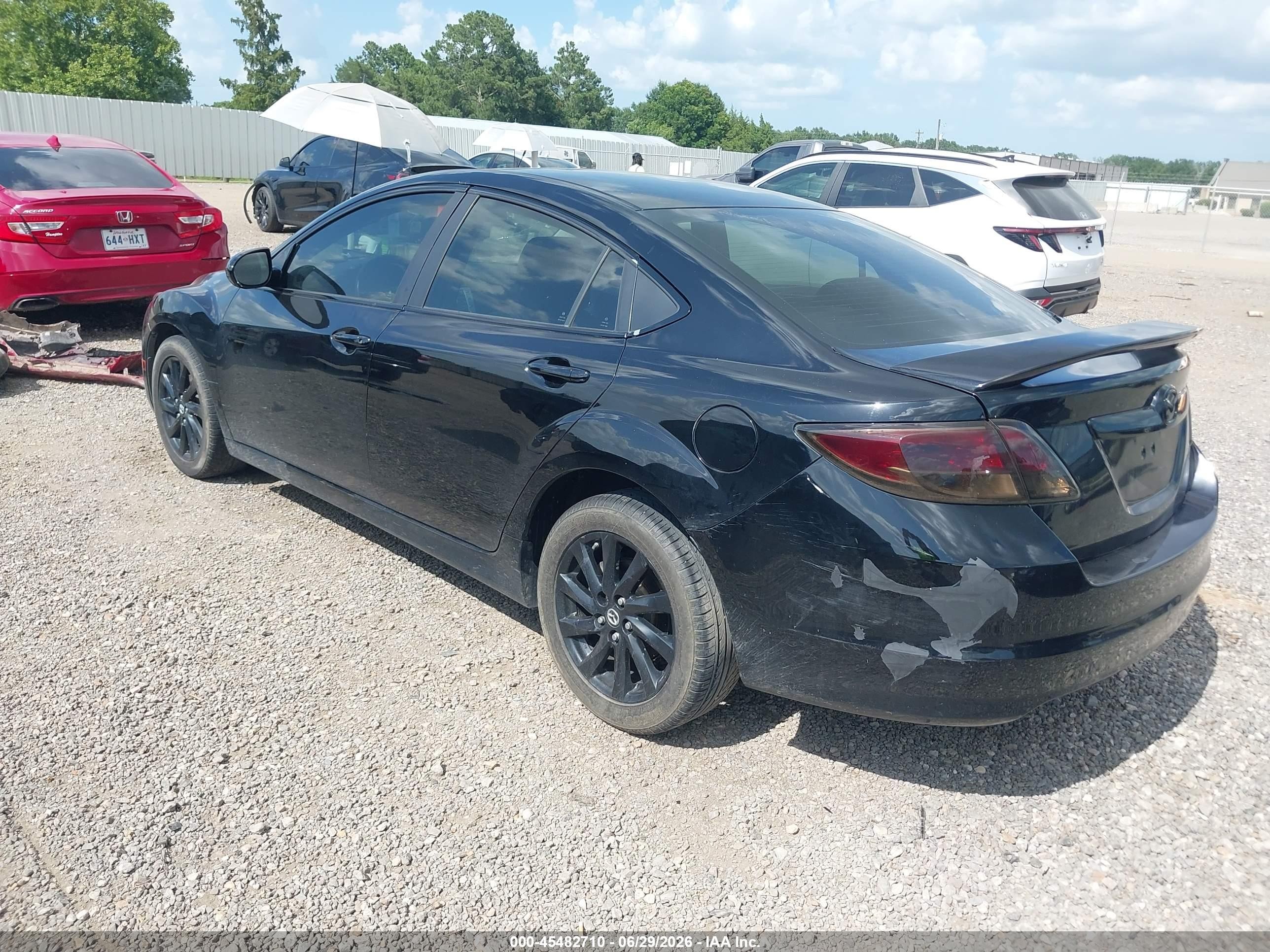 2010 Mazda Mazda6 I Sport Black vin: 1YVHZ8BH0A5M27686
