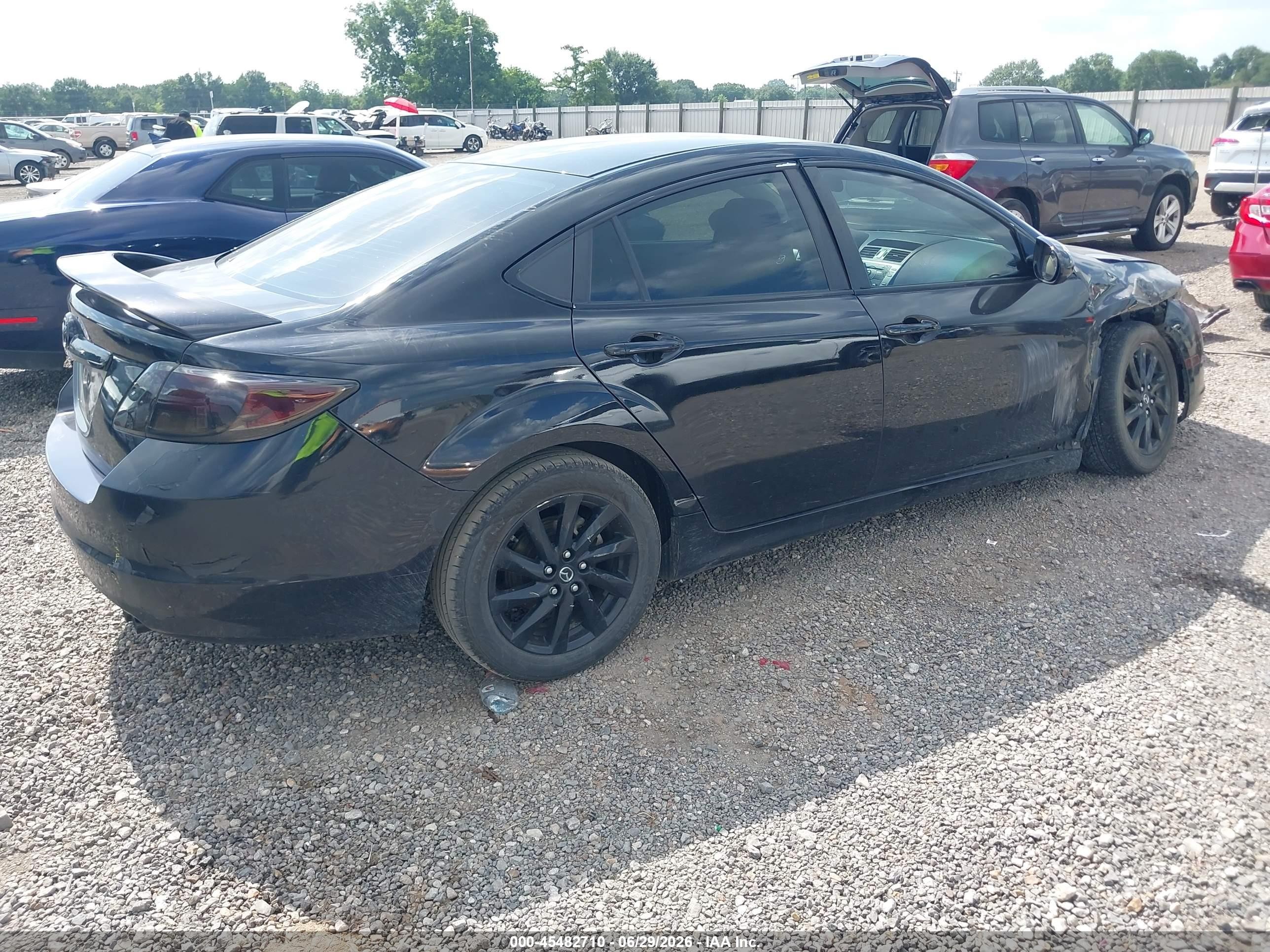 2010 Mazda Mazda6 I Sport Black vin: 1YVHZ8BH0A5M27686
